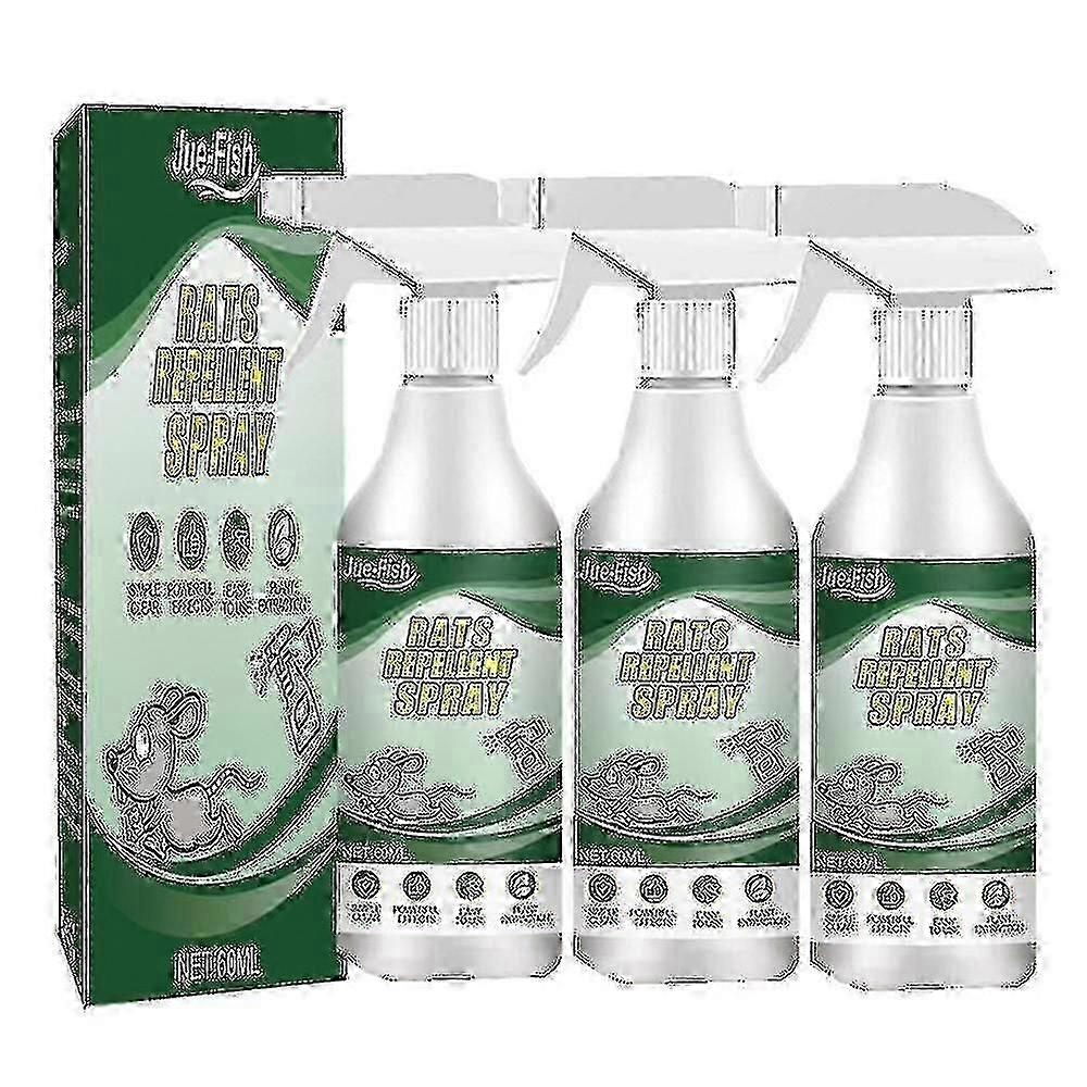 3er-Pack Pfefferminzöl Maus Repellent Spray mit Triggerflasche