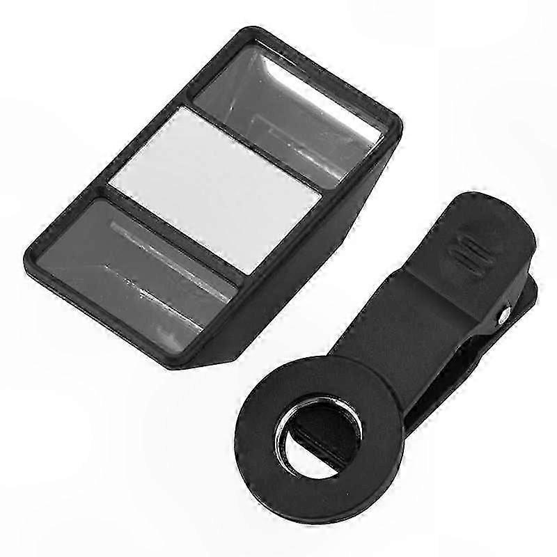 Universal 3D VR Lens with Selfie Lamp for Smartphone and Tablet Camera Accessory