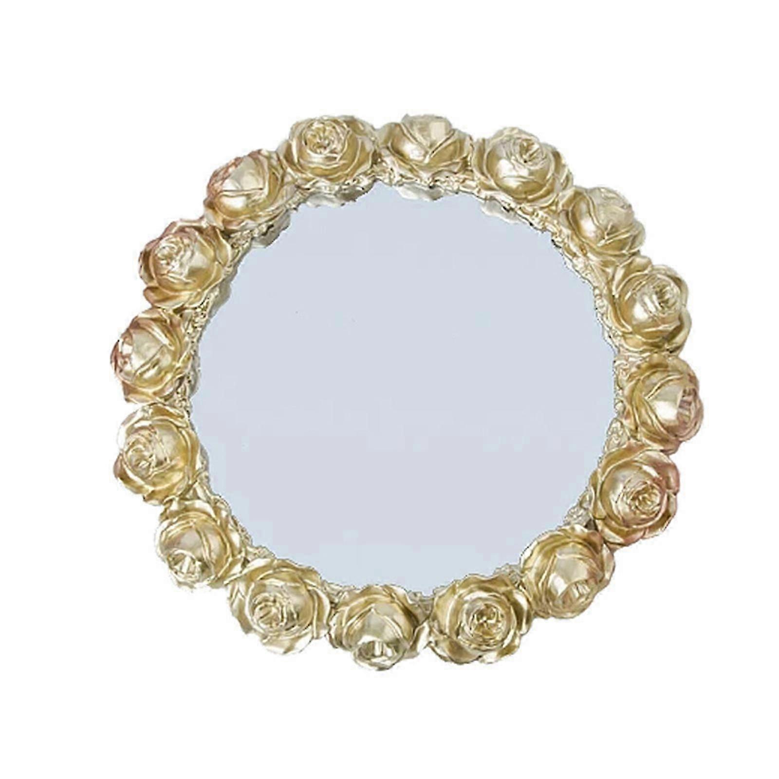 Resin Rose-Shaped Dessert Plates for Elegant Table Settings