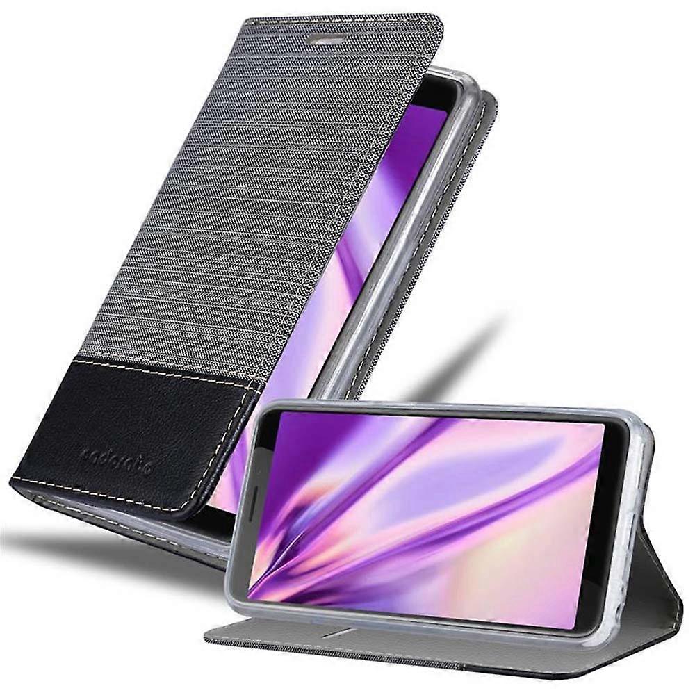 HTC Desire 12 Case Protective Case - in jeans look and stand function