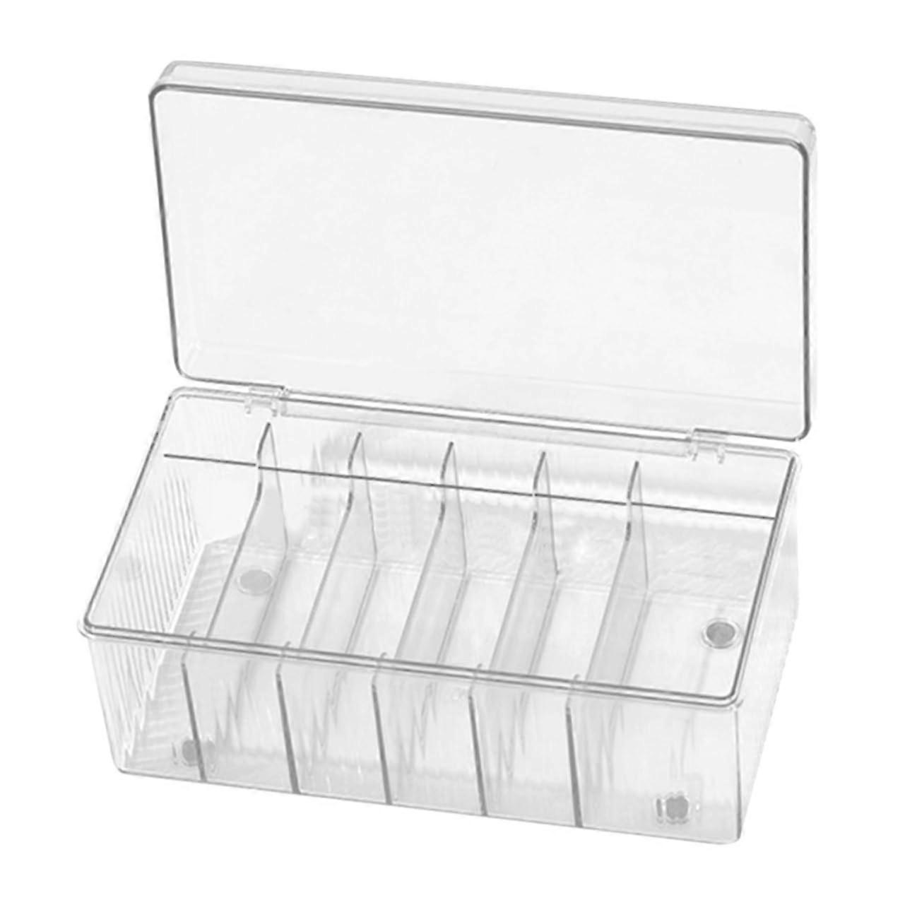 Lash Extension Tools Holder Storage Case Makeup Accessories Organizer Box With Multi Compartment For Salon And Home