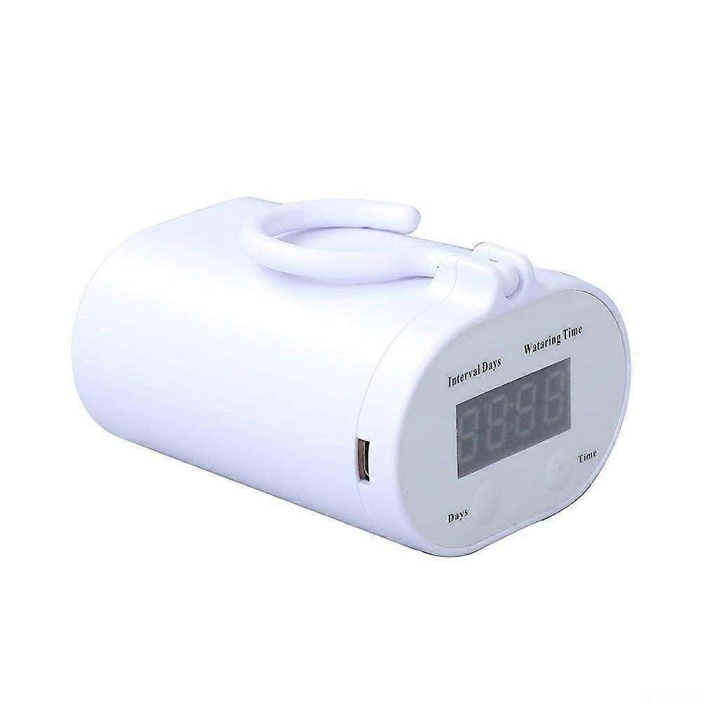 Rechargeable Automatic Plant Watering Timer with 2000mAh Battery, Efficient Irrigation Device for Garden Plant Care, Model B