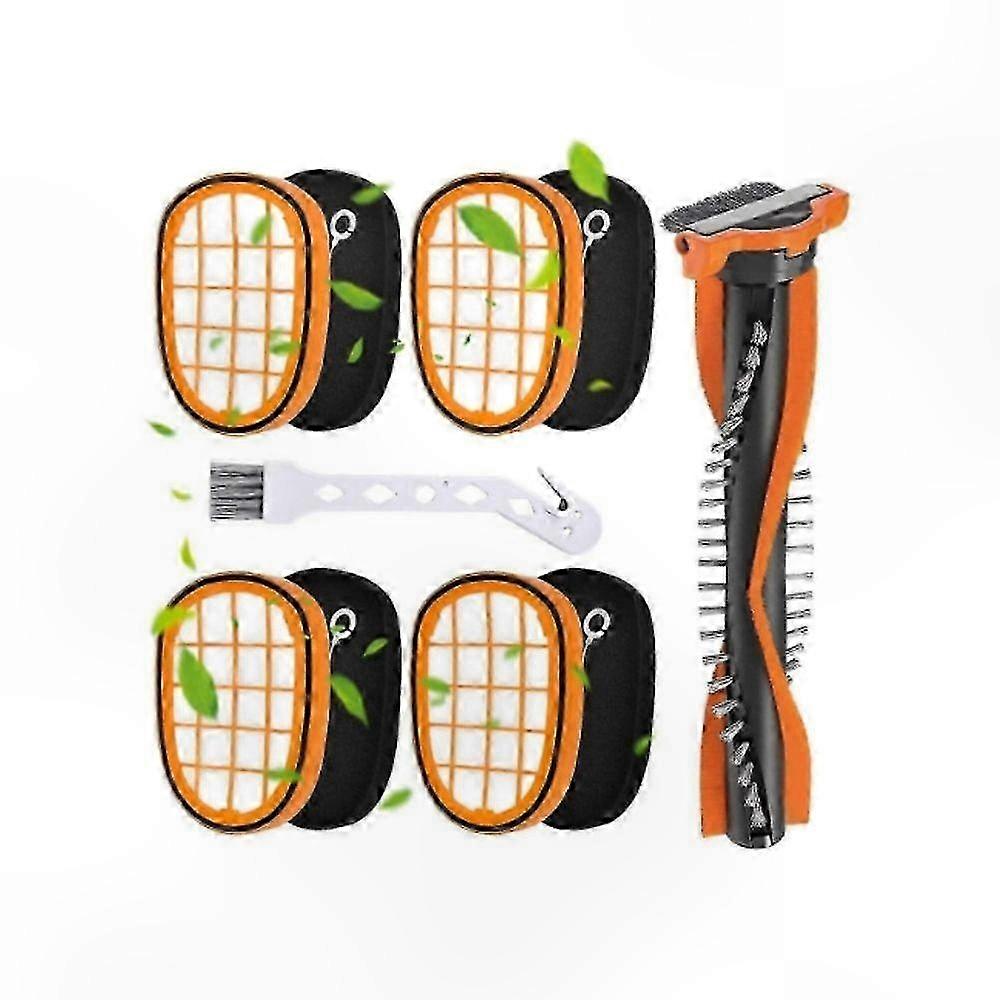 Replacement Filter and Brush for Speedpro Max Vacuum Cleaner, Vacuum Accessories-Compatible with Various Models