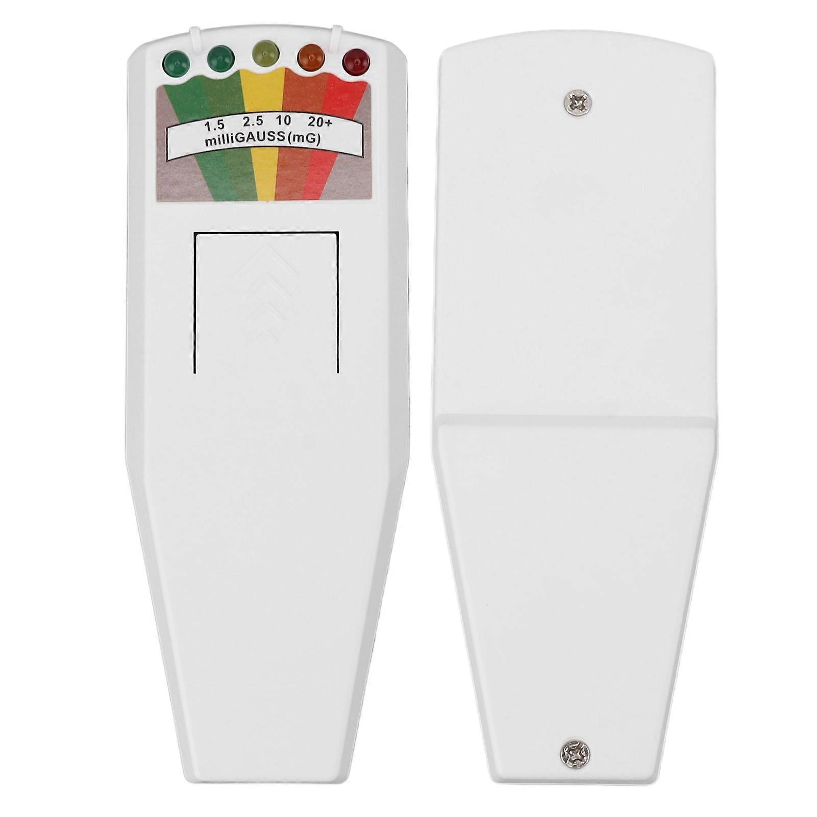 Handheld Nuclear Radiation Geiger Counter Meter with Alarm White