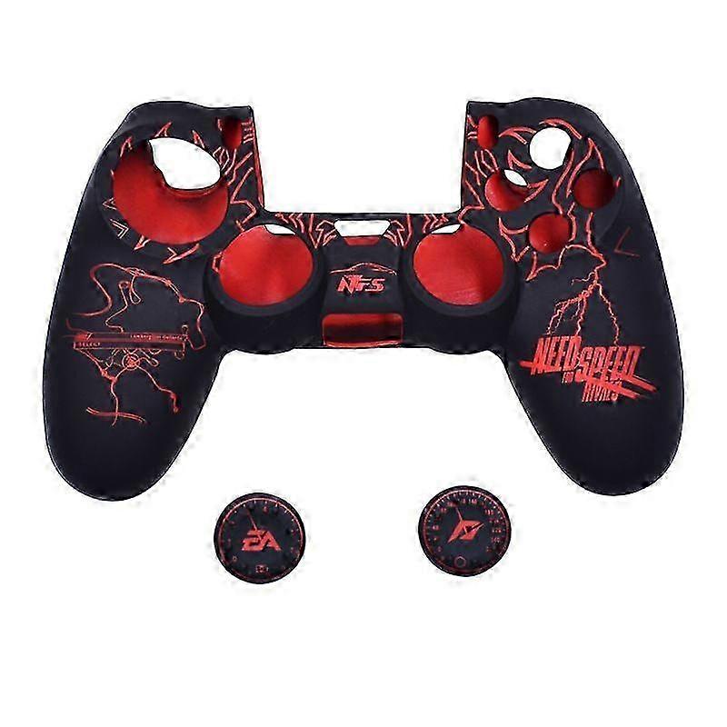 PS4 Controller Skins ,Silicone Controller Cover Skin Protector Compatible /PS4 Slim/PS4 Pro Controller (Thumb Cap Grip x 2)
