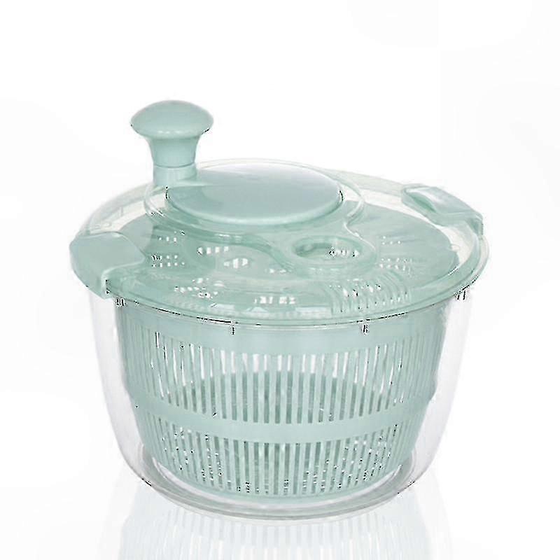 Large 5L Manual Salad Spinner for Fruits and Vegetable Washing and Drying