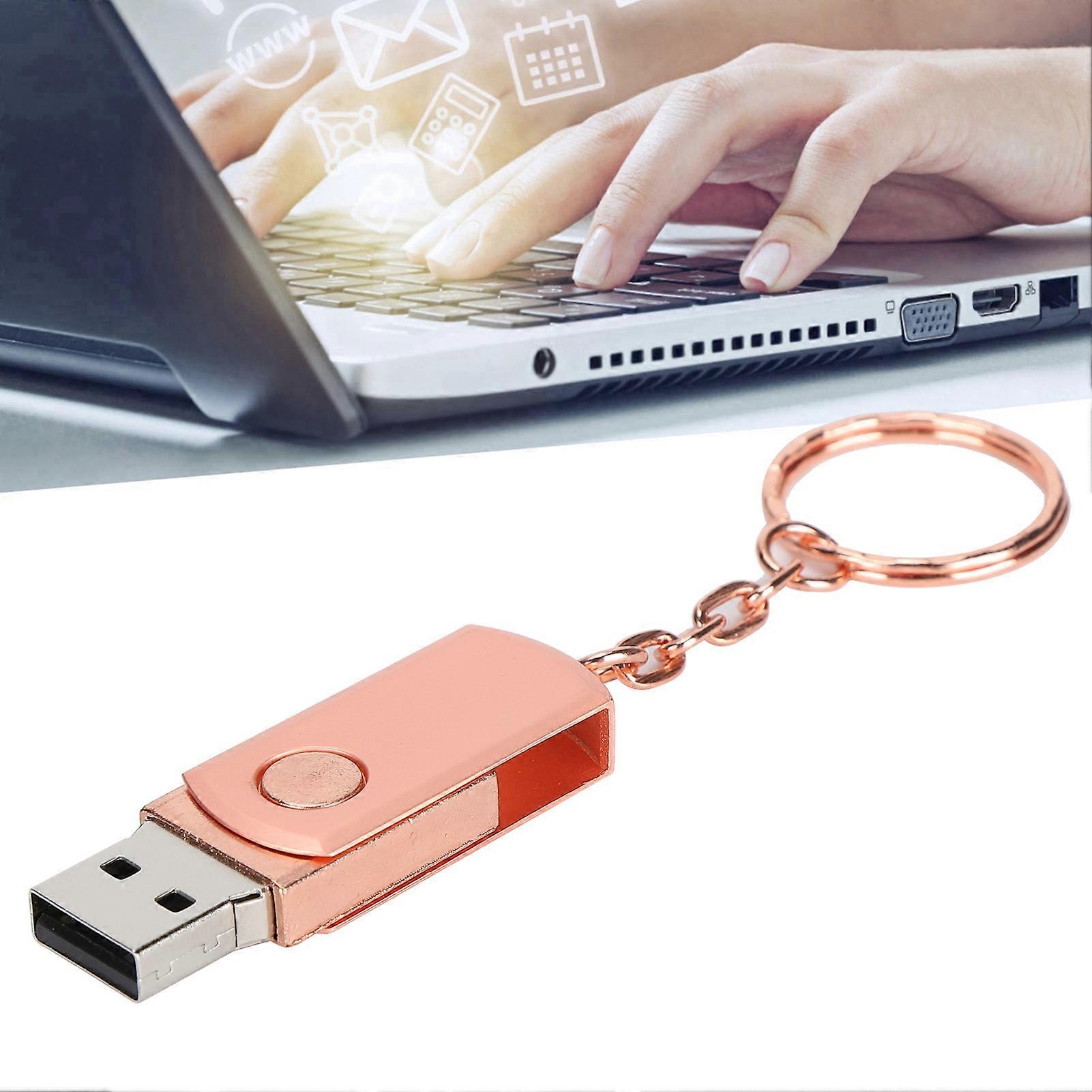 8GB USB 2.0 High Speed Metal Flash Drive for Windows/Linux