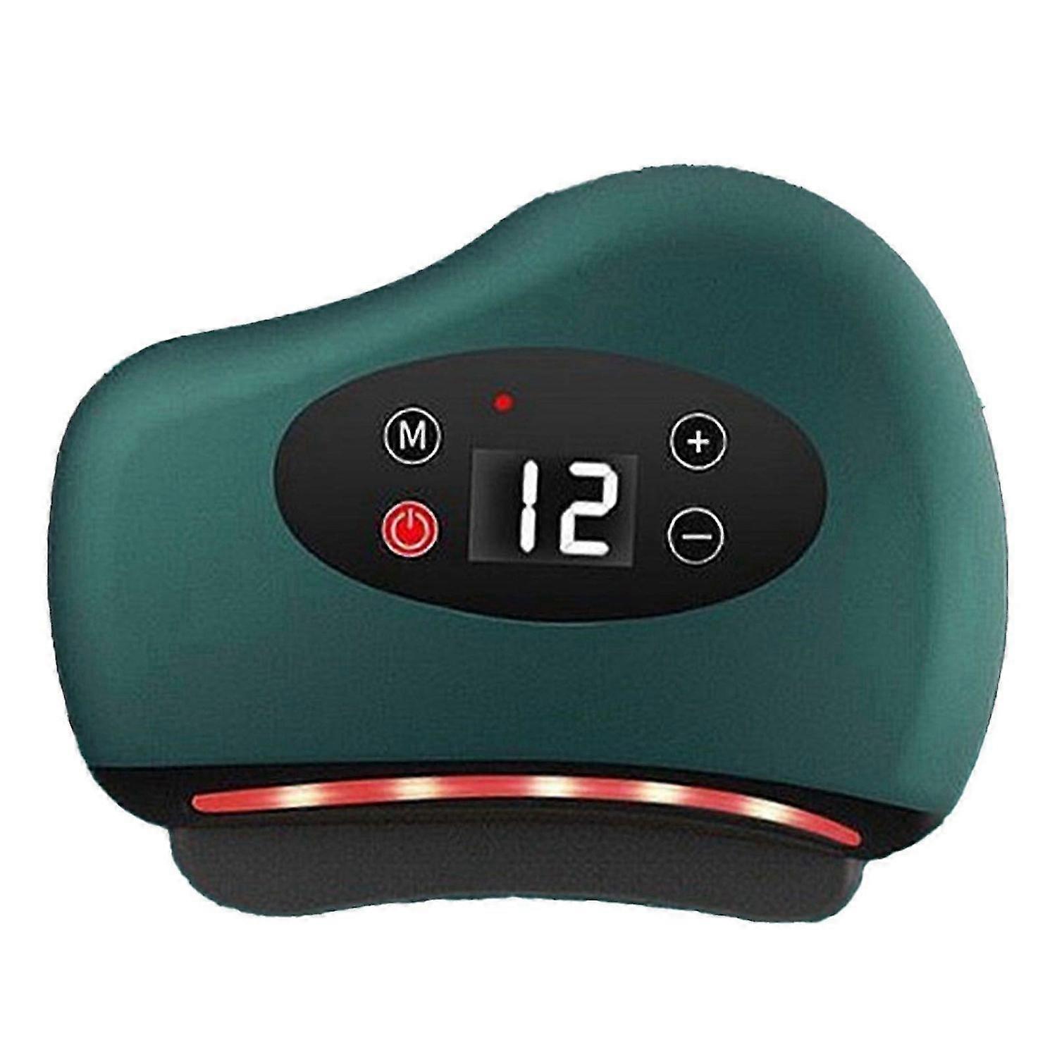 2025 Latest Model Electric Gua Sha Massager 12 Vibration Heating Gears Constan...