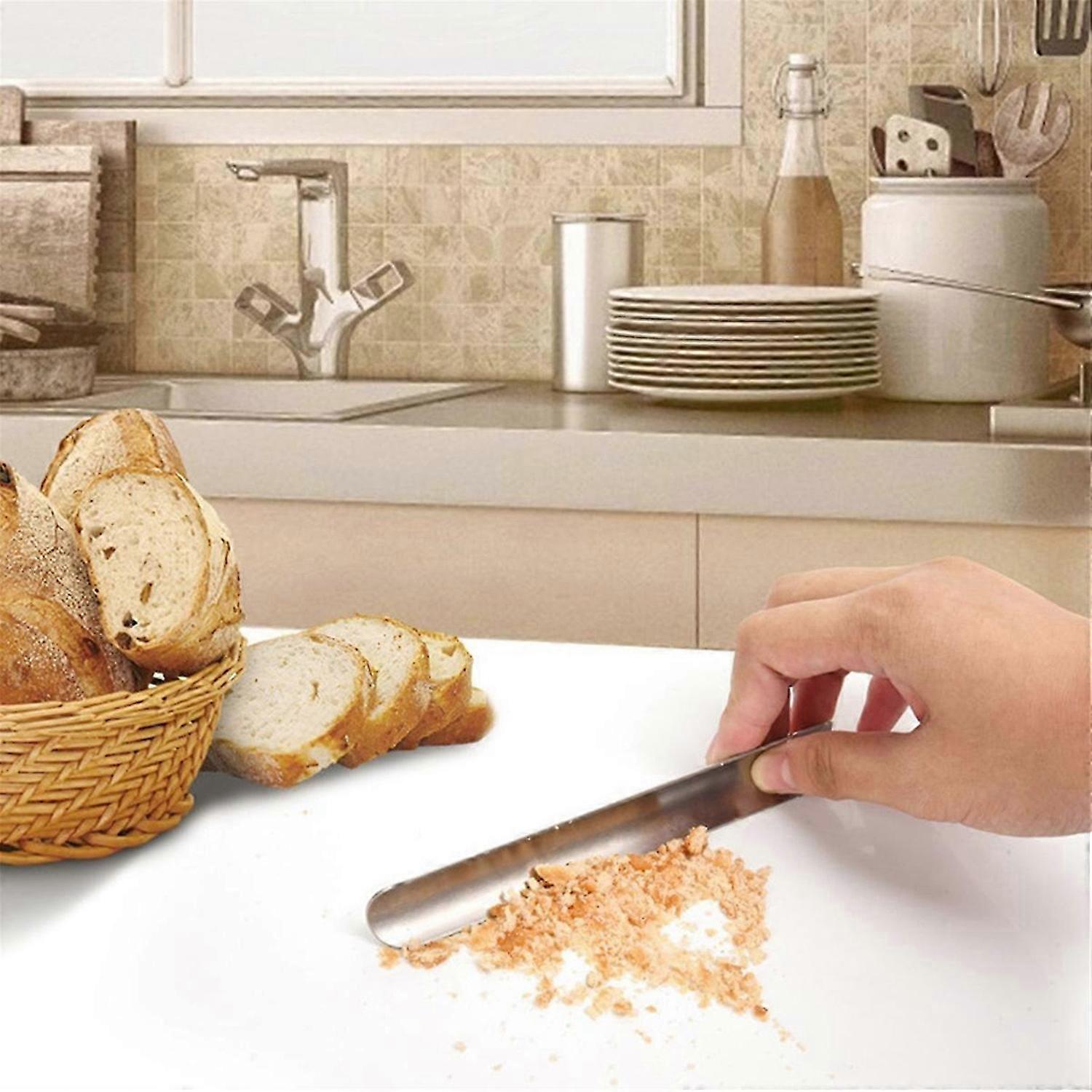 Table Crumber Crumb Sweeper 304 Stainless Steel Crumb Scraper Black