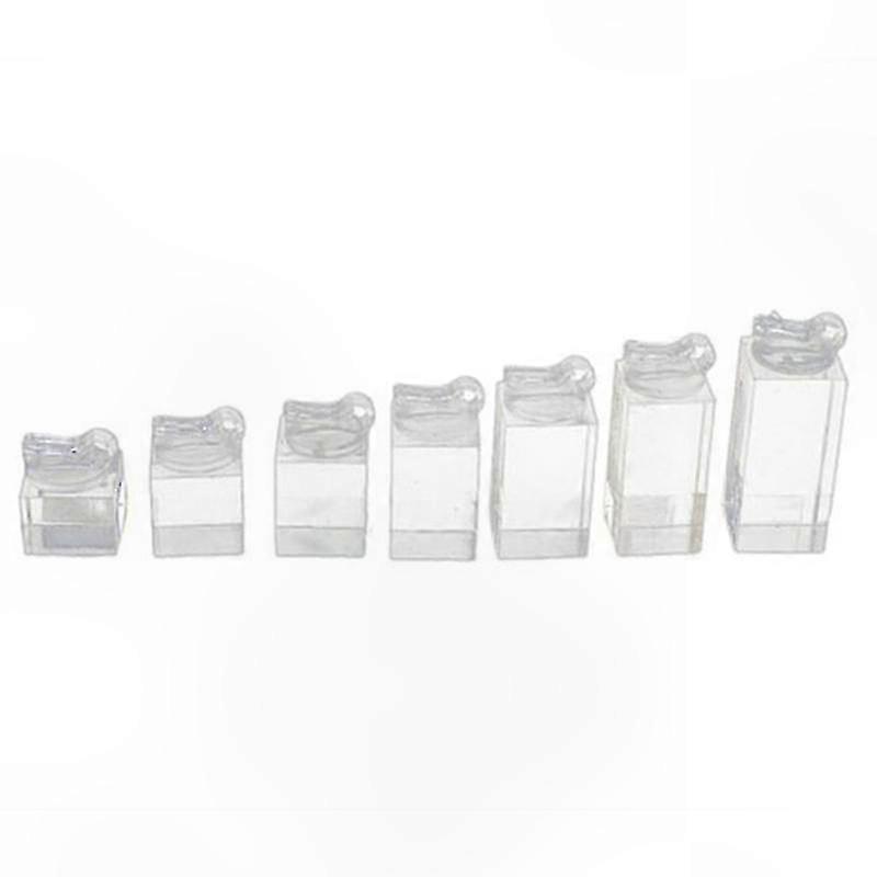 7-Piece Cube Earring Display Stand Set