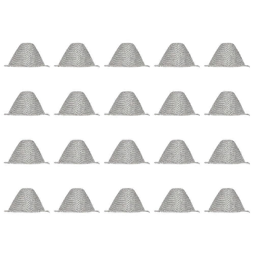 Combustion Filter Stainless Steel Mesh Screen 30Pcs for Home Use