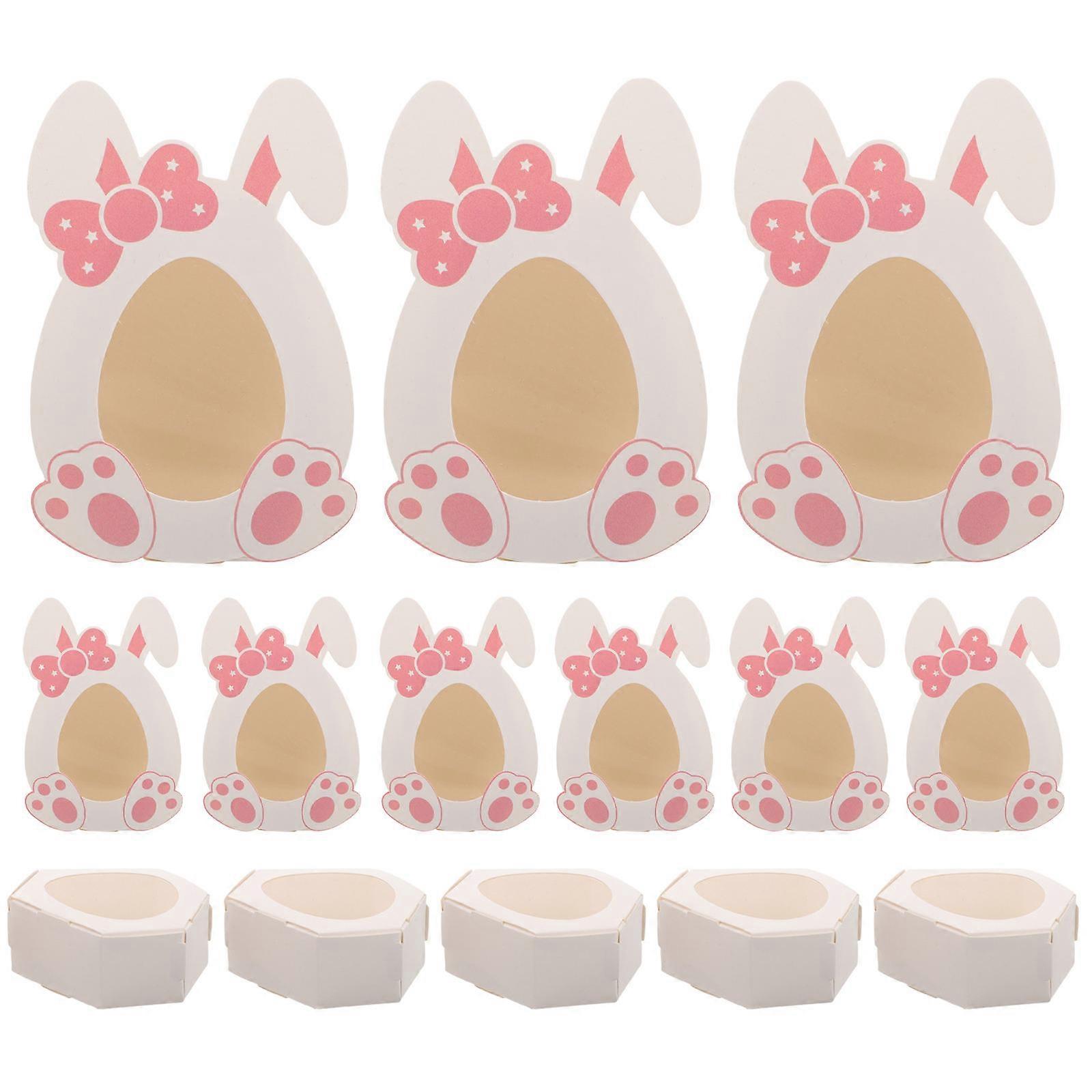 Easter Candy Boxes Paper Biscuit Storage Boxes for Storage 40Pcs