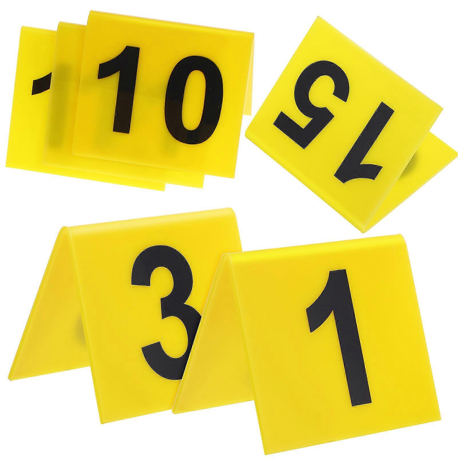 Crime Scene Markers Evidence Markers for Marking Use 75Pcs Pack