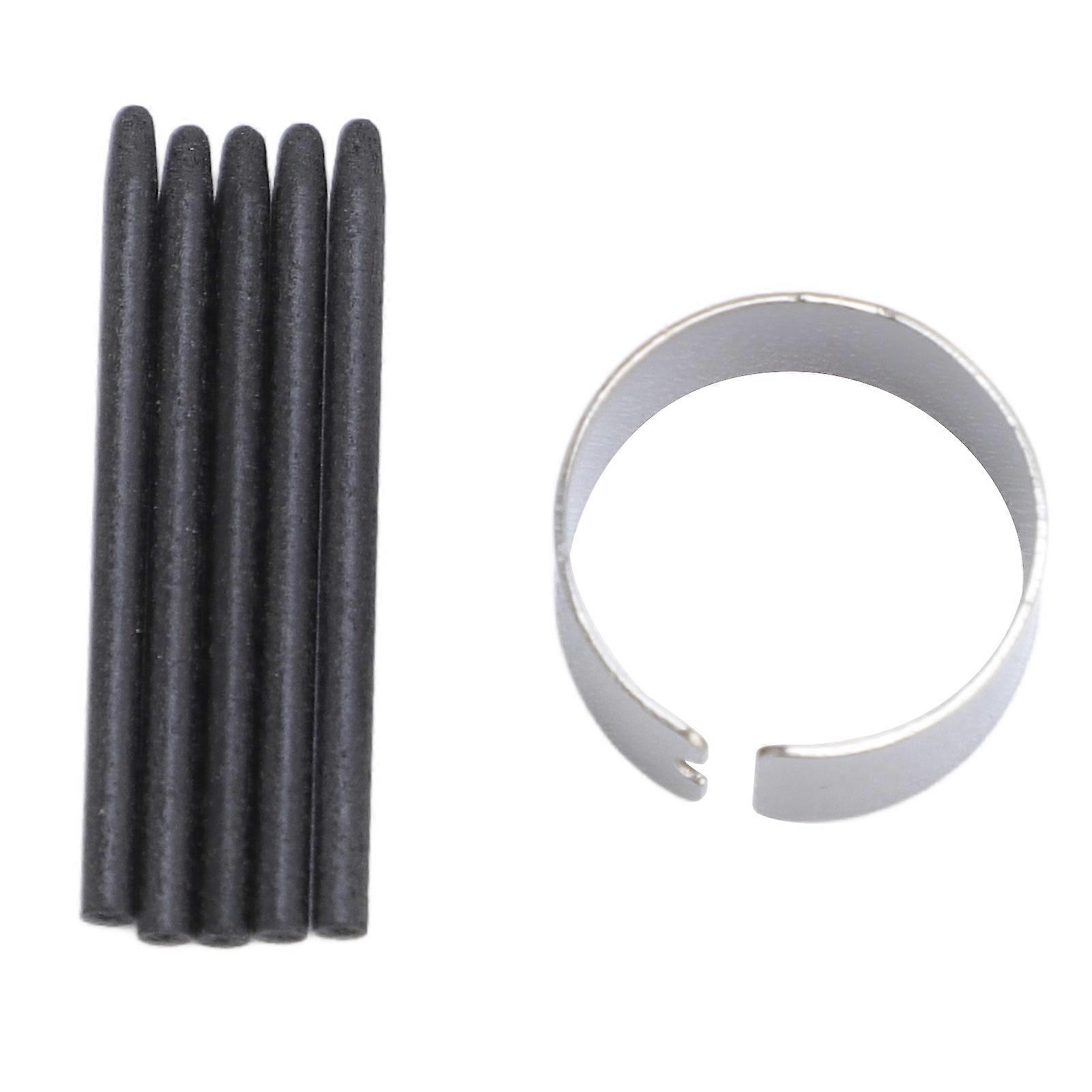 5Pcs Stylus Pen Replacement Nibs Tips Black for Accurate Note Taking and Drawing