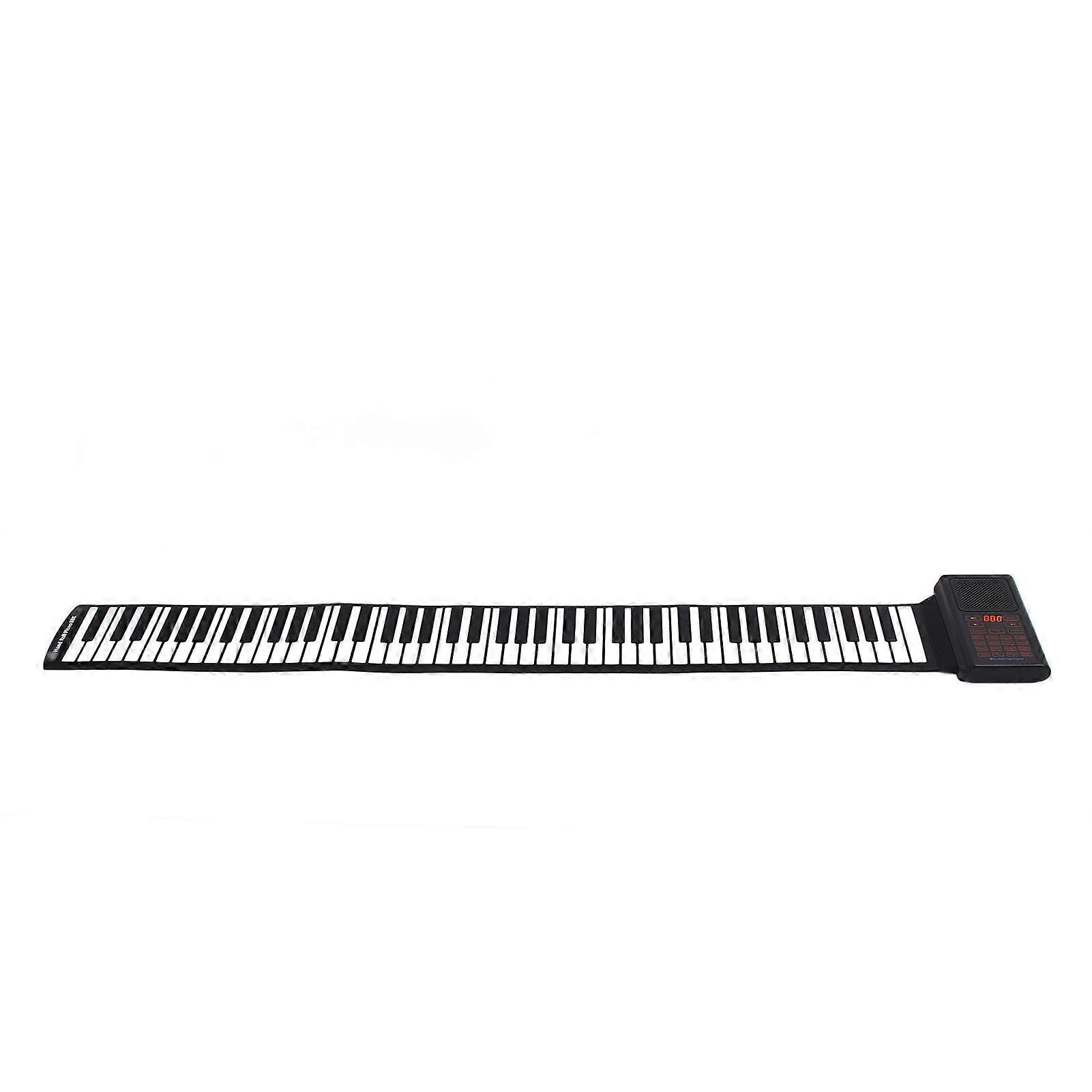 Roll Up Piano 88 Key 128 Tones 128 Rhythms Portable USB