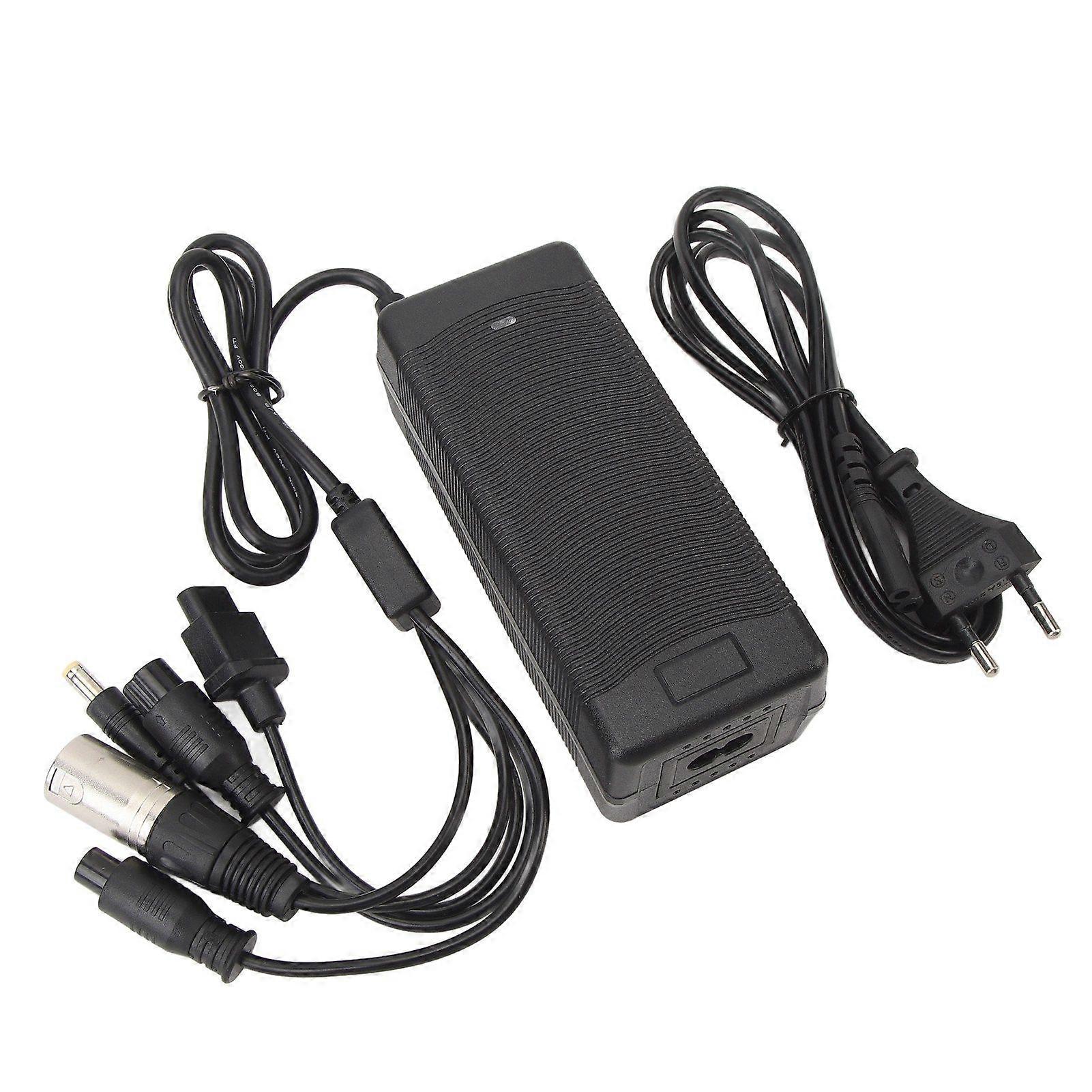54.6V 2A Charger 1 to 5 Lithium Battery Charger GX16 GX12 DC NIU XLR Battery Power Supply Adapter for Electric Bike Scooter