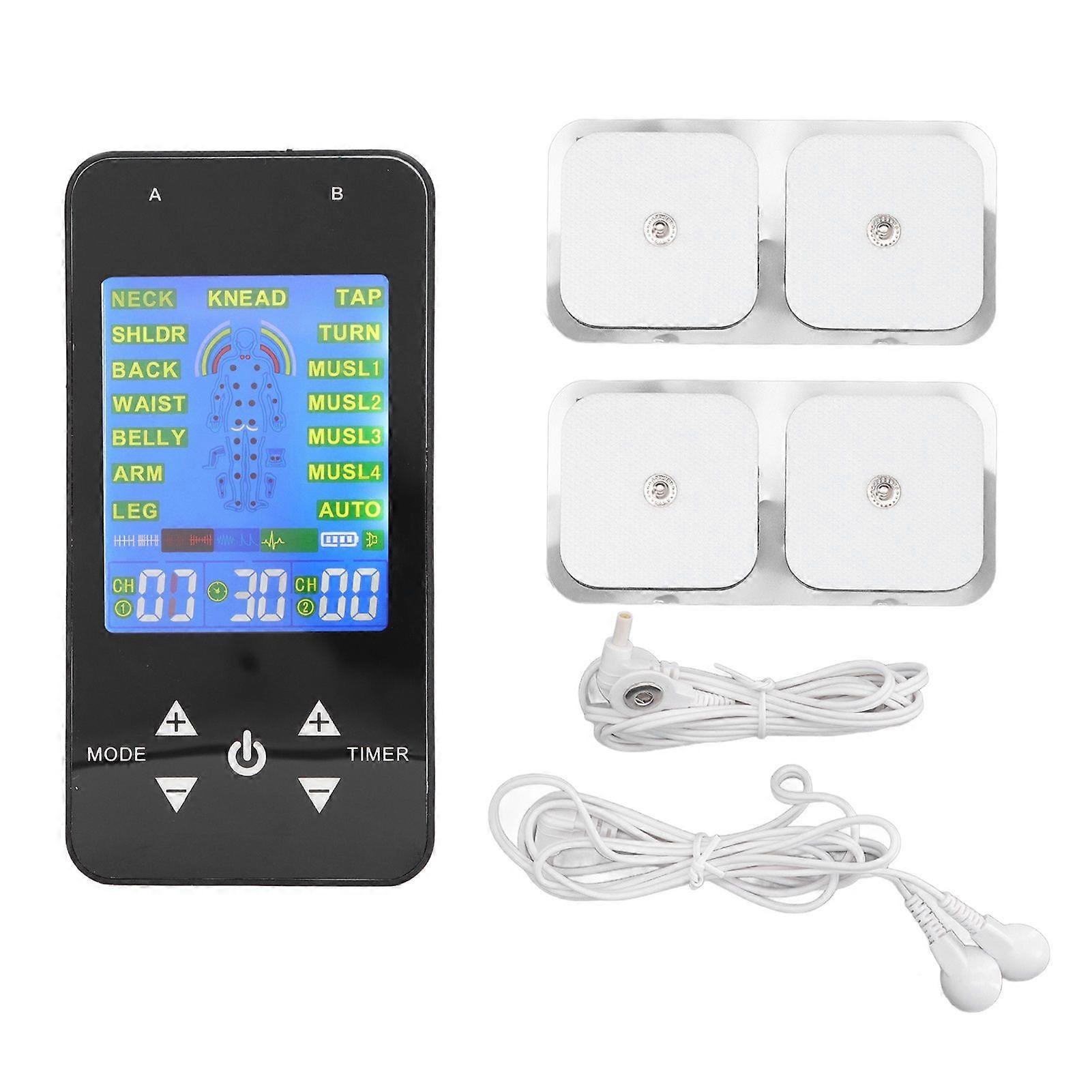 TENS Electronic Massager 12 Modes Low Frequency EMS Pulse Electric Pulse Massager