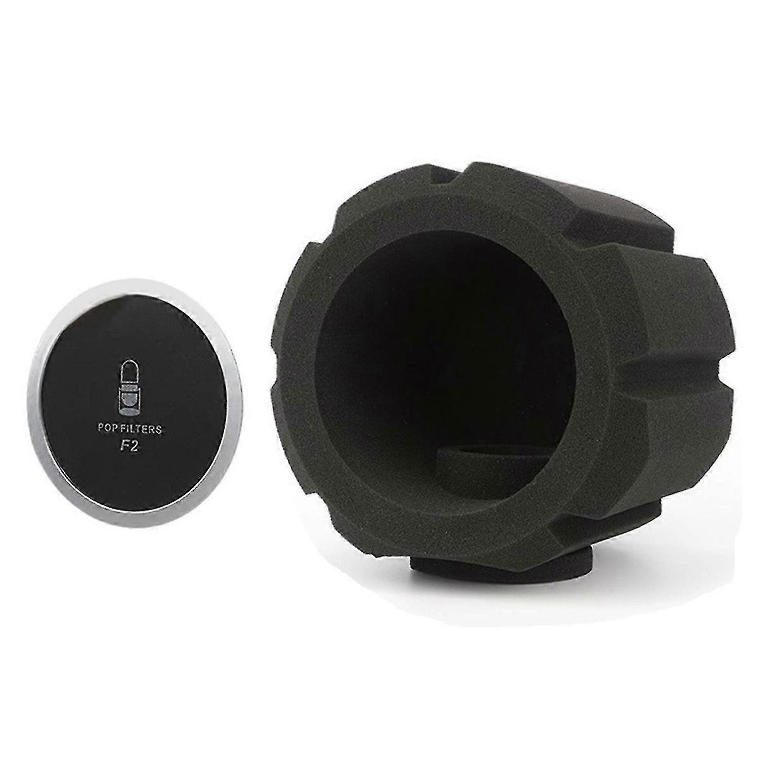 F2 Microphone Screen Acoustic Filter Sponge Wind Screen to Filter Vocal Soundproof Recording Filter