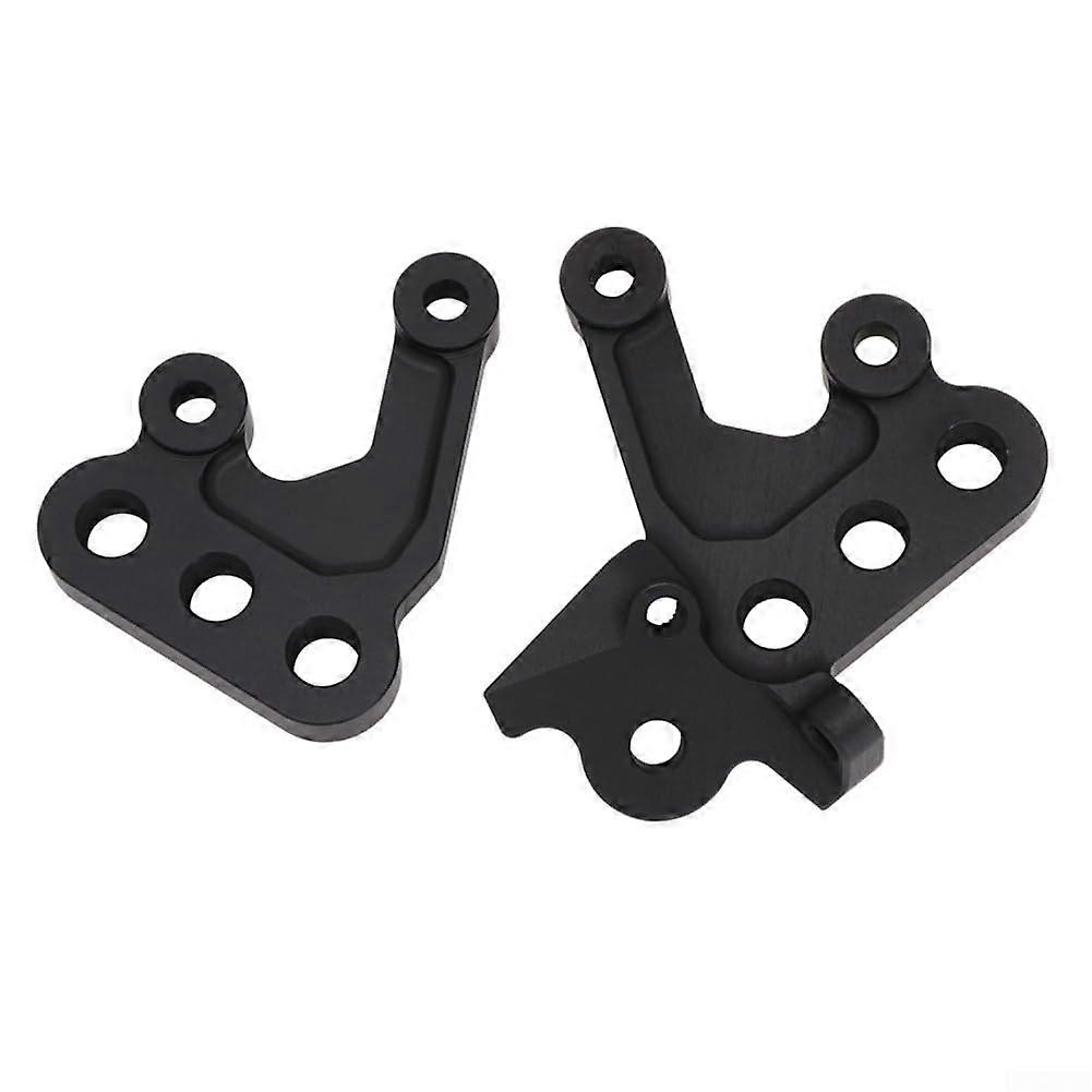 Aluminum Alloy Set Of 2 Pedal Brackets For Surron Light Bee X Durable Mounts For Stable Pedal Support