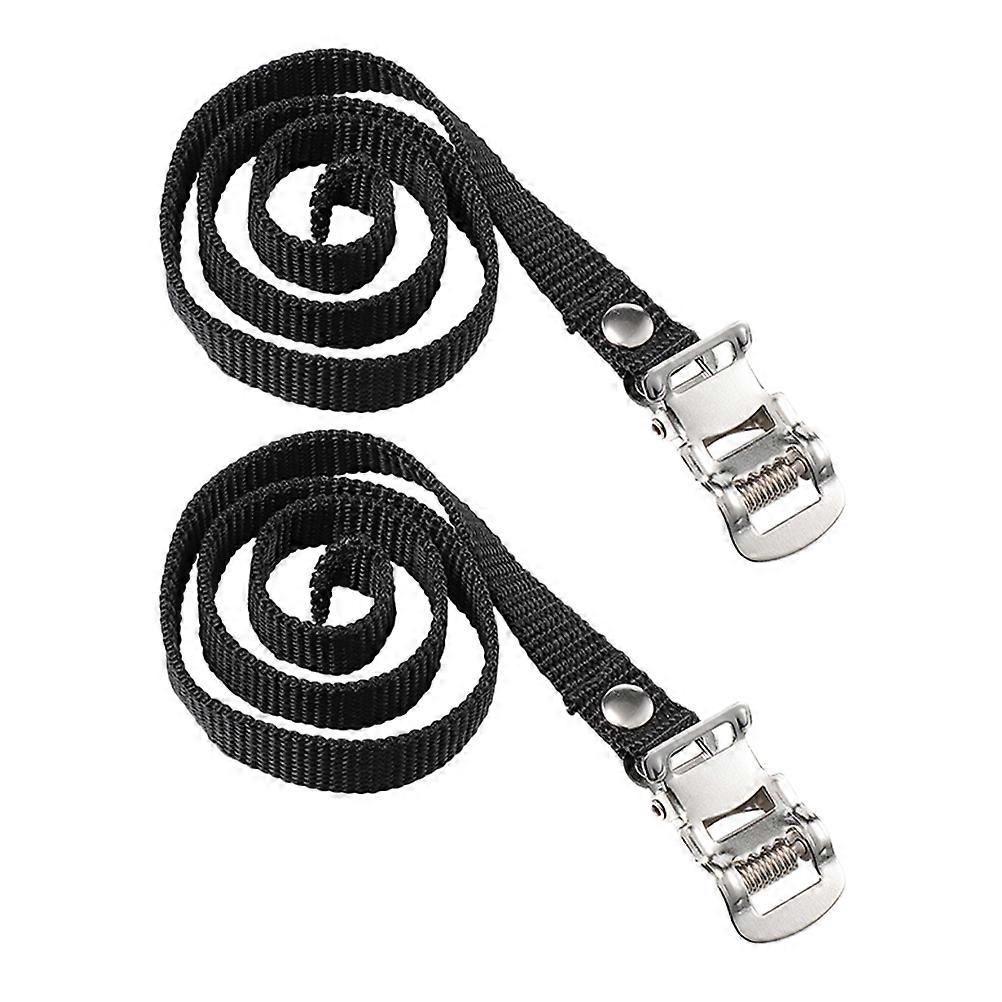Bike Toe Straps Nylon Adjustable Pedal Straps for 6Pcs