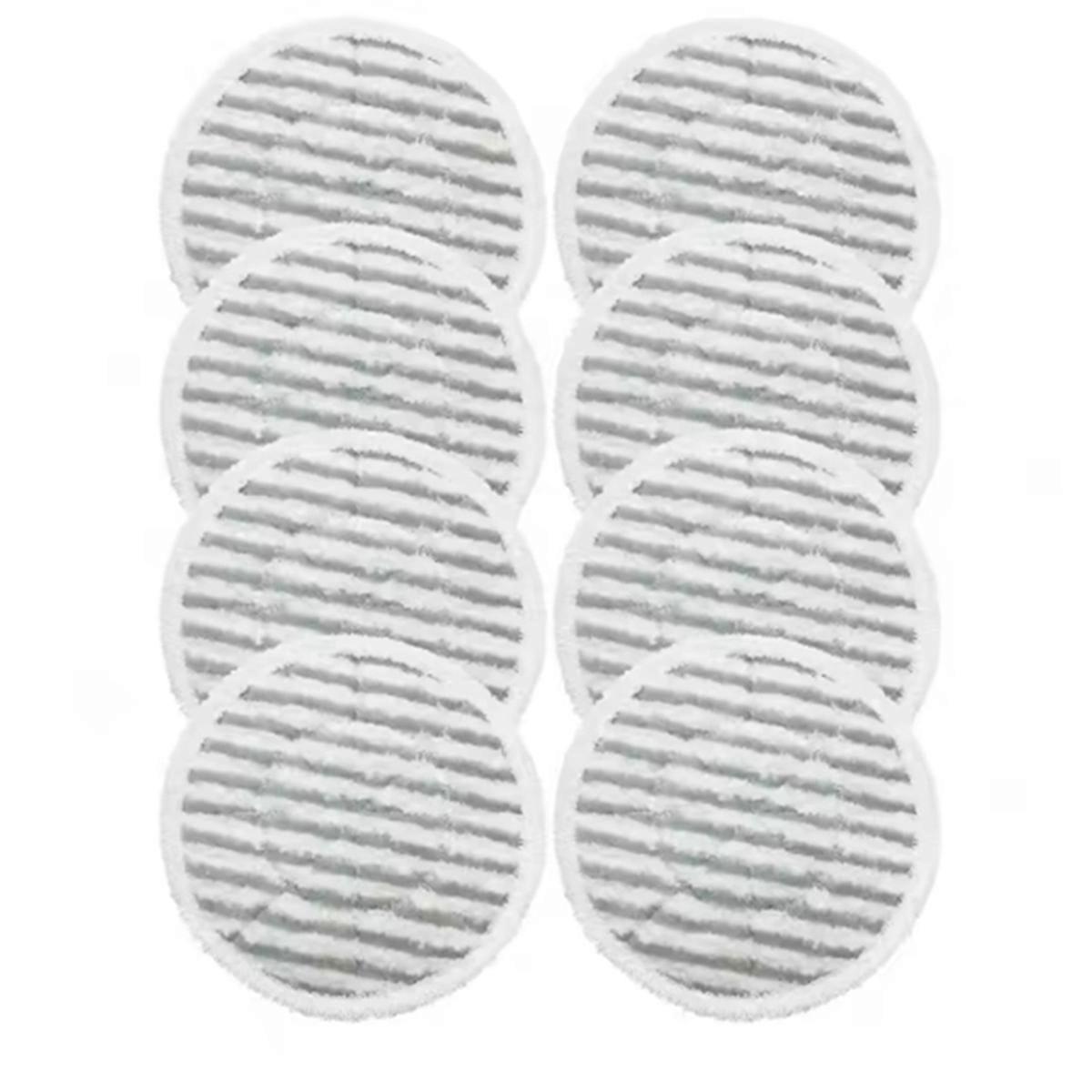 8 PCS Replacement Steam Mop Pads for S7020 S7000 S7001 S7201