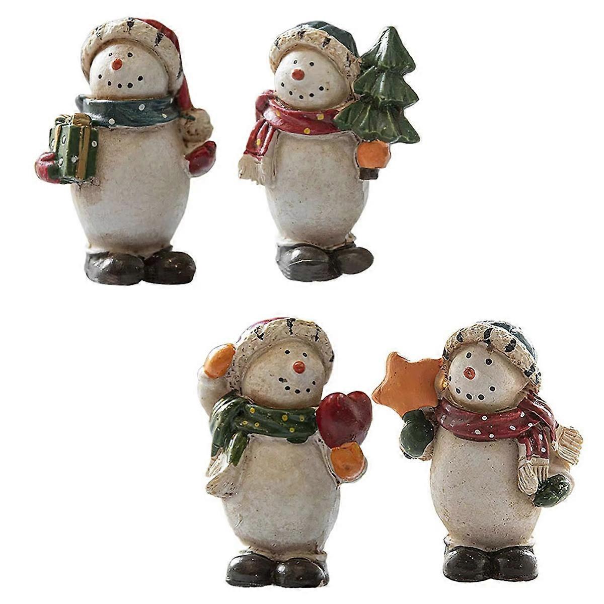  Resin Desktop Ornament Christmas Props