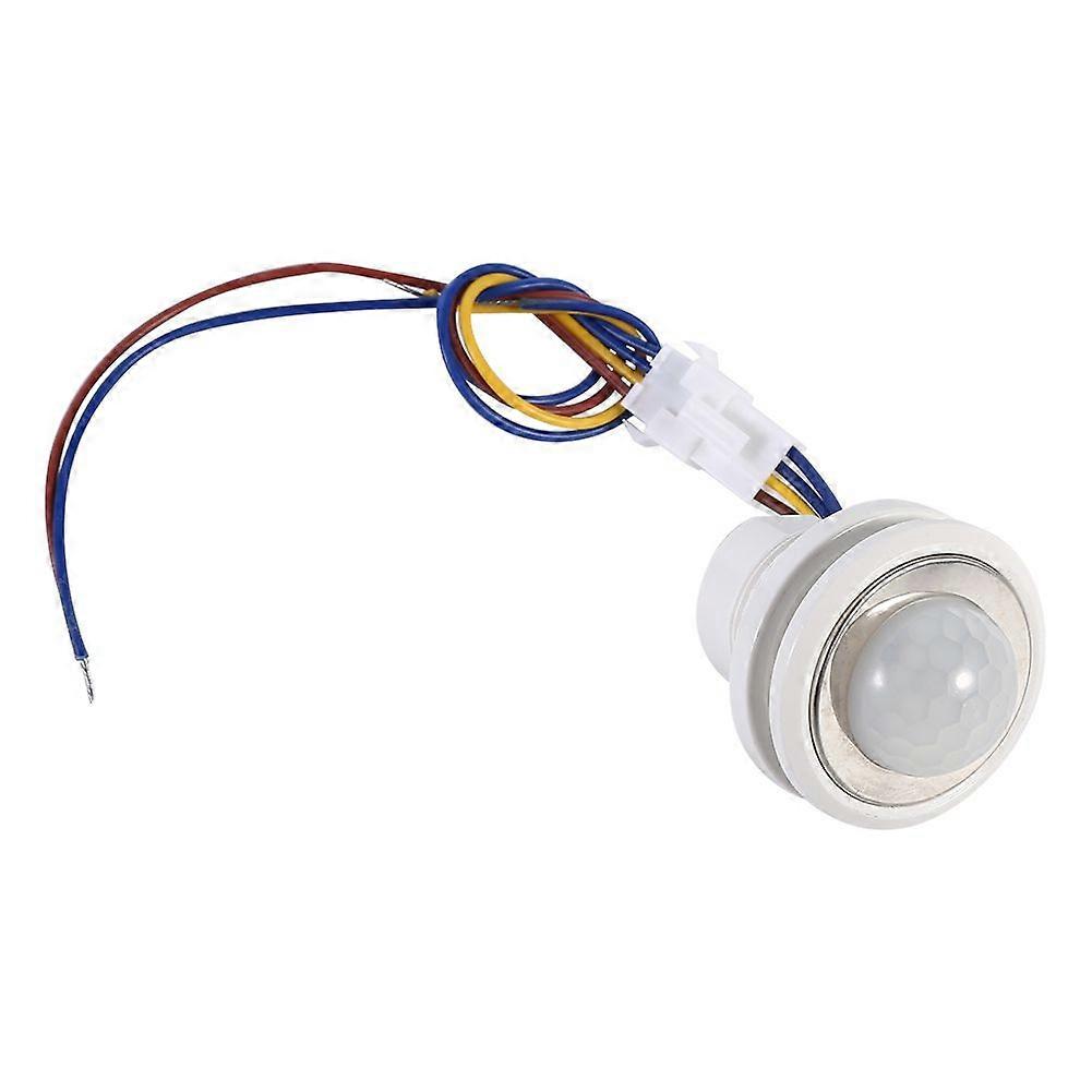 1PC Automatic Infrared Ray Motion Sensor LED Lamp Home Wall Ceiling Mounted Detector Switch