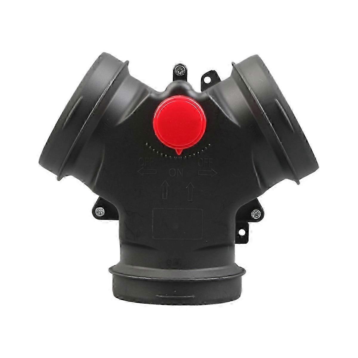 90MM Valve Flap Adjustable Air Heater Vent Ducting T Branch Splitter Pipe Joiner Connector for Car T