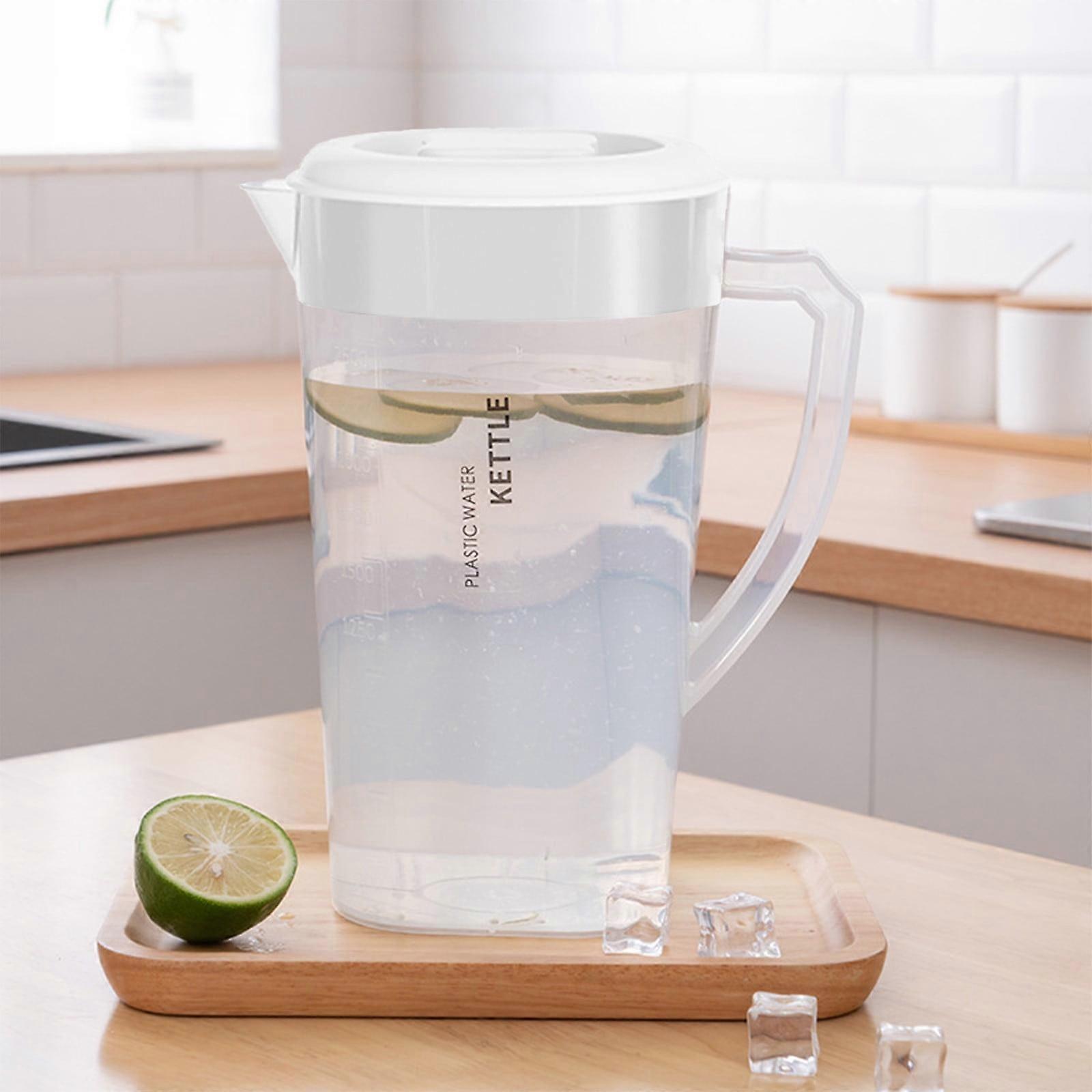 Cold Kettle With Faucet Filter In Refrigerator 1.3L Large Capacity Storage For Fruit Dispenser With Top And Spigot Fruit Teapot Lemonade Bucket