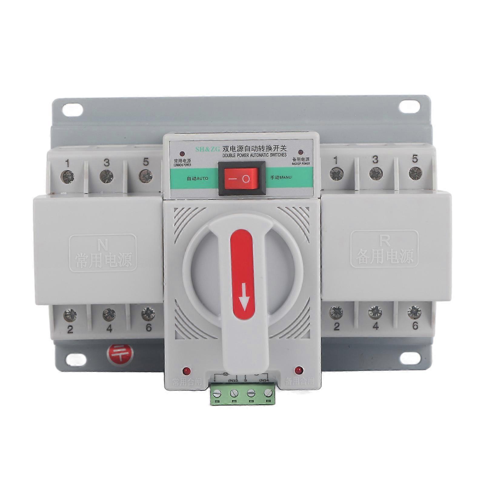 1 x 380V 63A 3P Intelligent Automatic Transfer Circuit Breaker