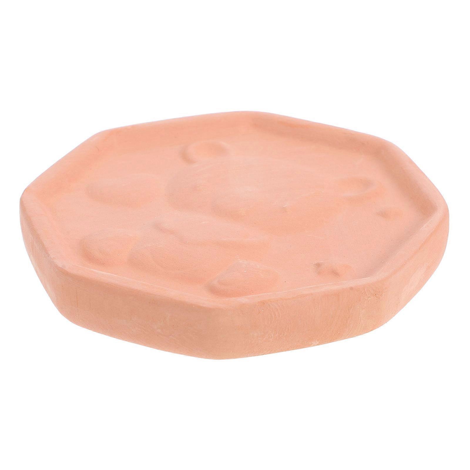 Reusable Brown Sugar Keeper Terracotta Disk for Food with 5Pcs Bear Shape Softener