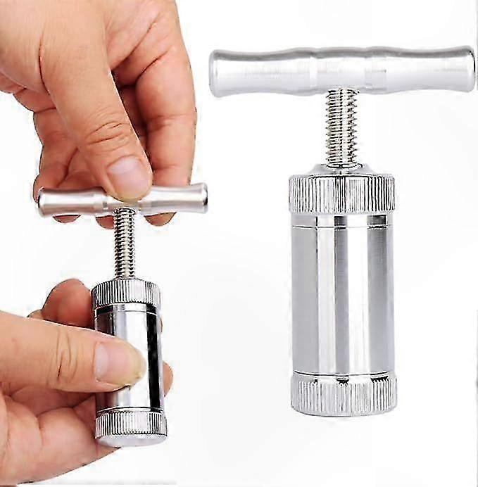 Single Handle Compressor for Herbs, Spices, Garlic, Pepper, Salt - Pollen Press Tool Type T