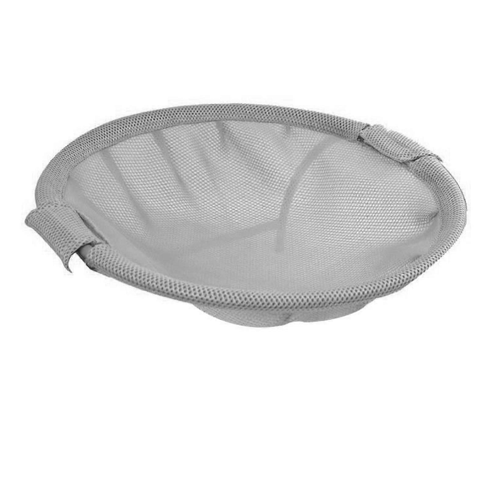 Four Seasons Round Hammock Breathable Sturdy Pet Furniutre Removable Pet Cot Pet Cat Chair Cat Hammock for Pet Sleeping Gray Net Bag
