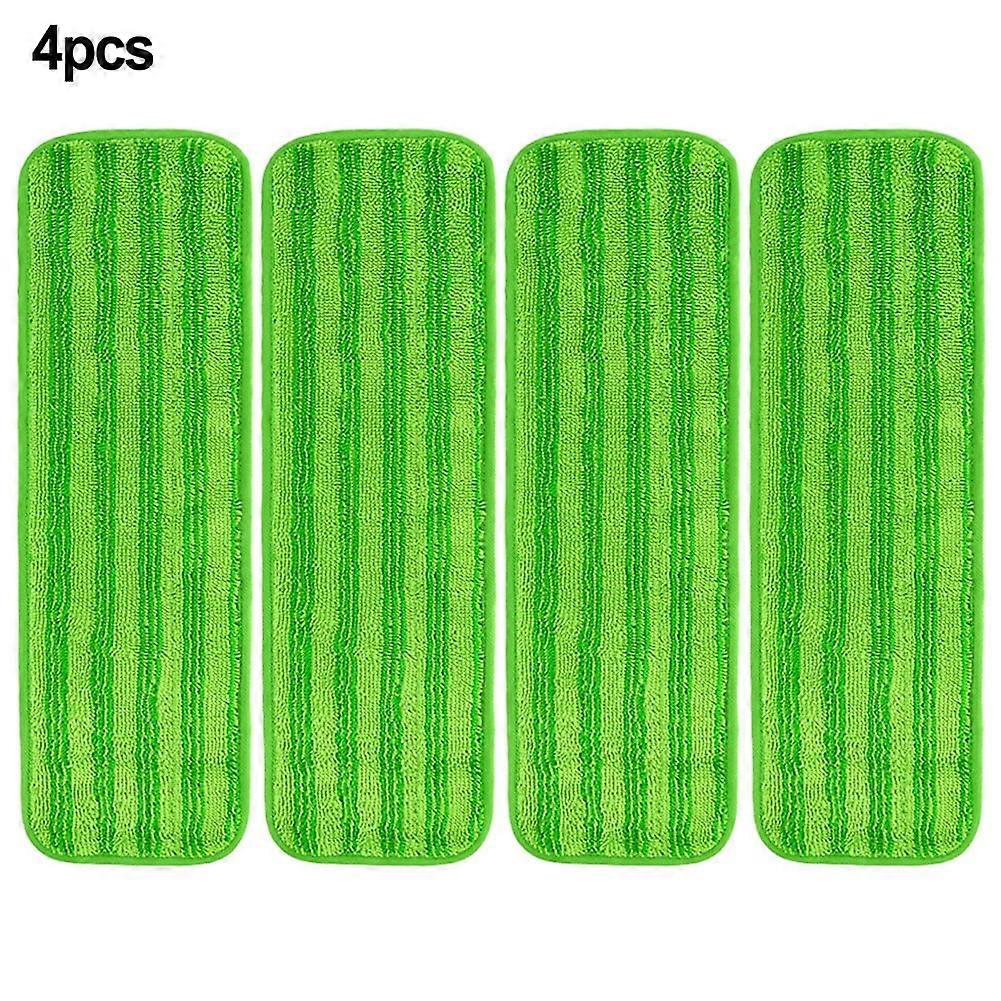 Reusable Mop Pads For Swiffer PowerMop Microfiber Power Mop Pads Refill Washable,Green