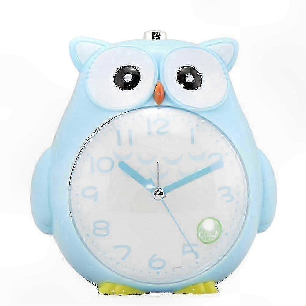 Owl-Shaped Night Light with Motion Sensor and Alarm Function for Kids and Students Desk Use
