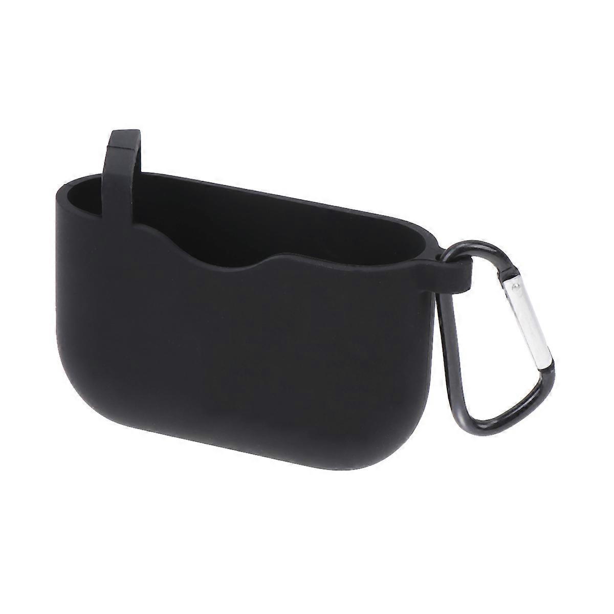 Protective Case for Wireless Earphone Shockproof Function 3Pcs Black