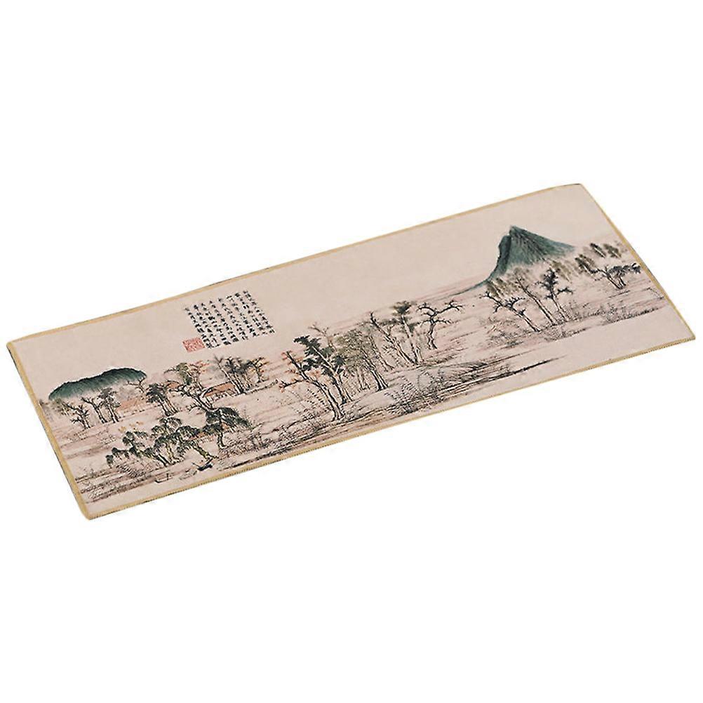 Table 5Pcs Chinese Style Tea Towel Ideal For Buffet And Tea Time With Luxurious Absorbent Properties