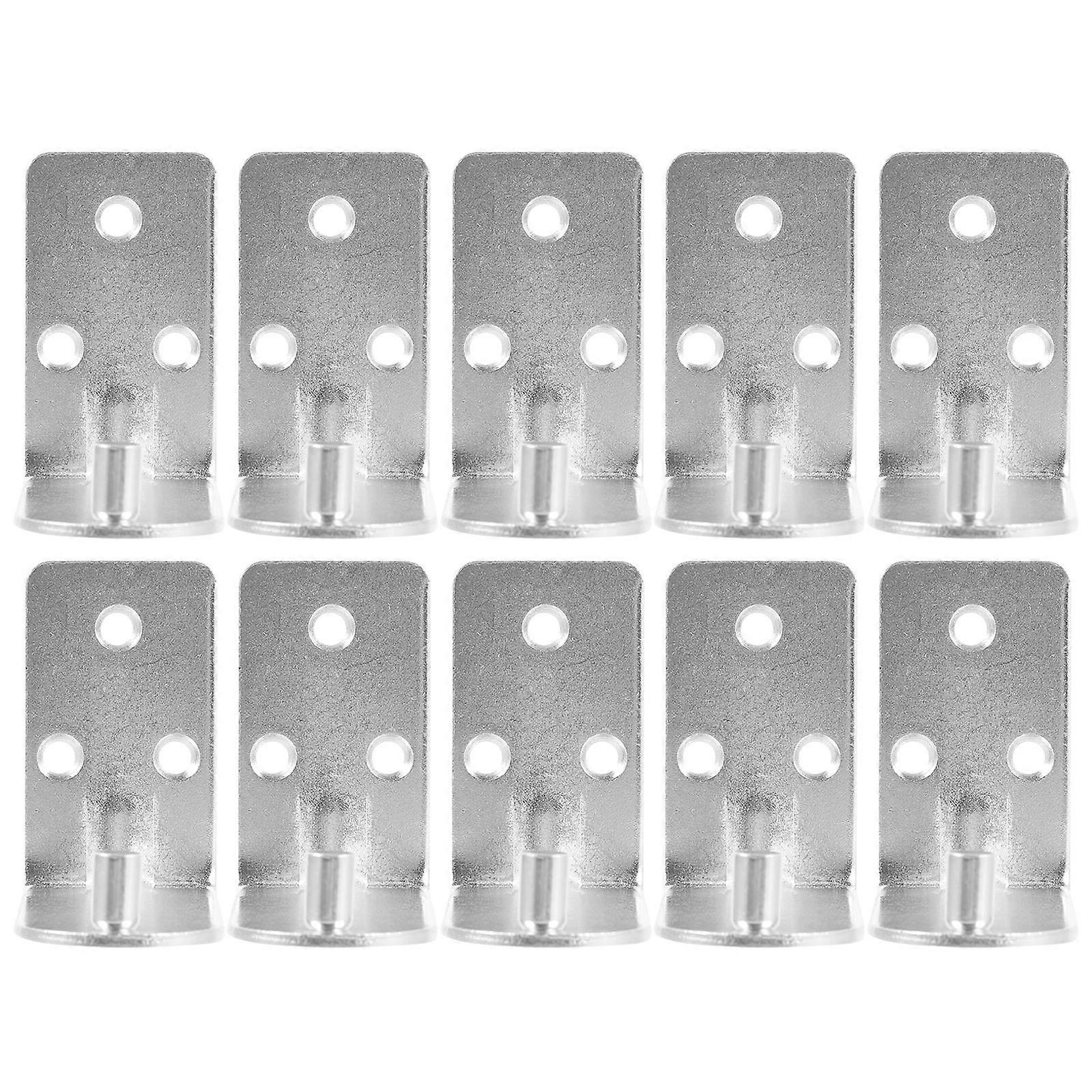 Fire Extinguisher Wall Bracket Holder for Storage Use 10Pcs L Shaped Metal