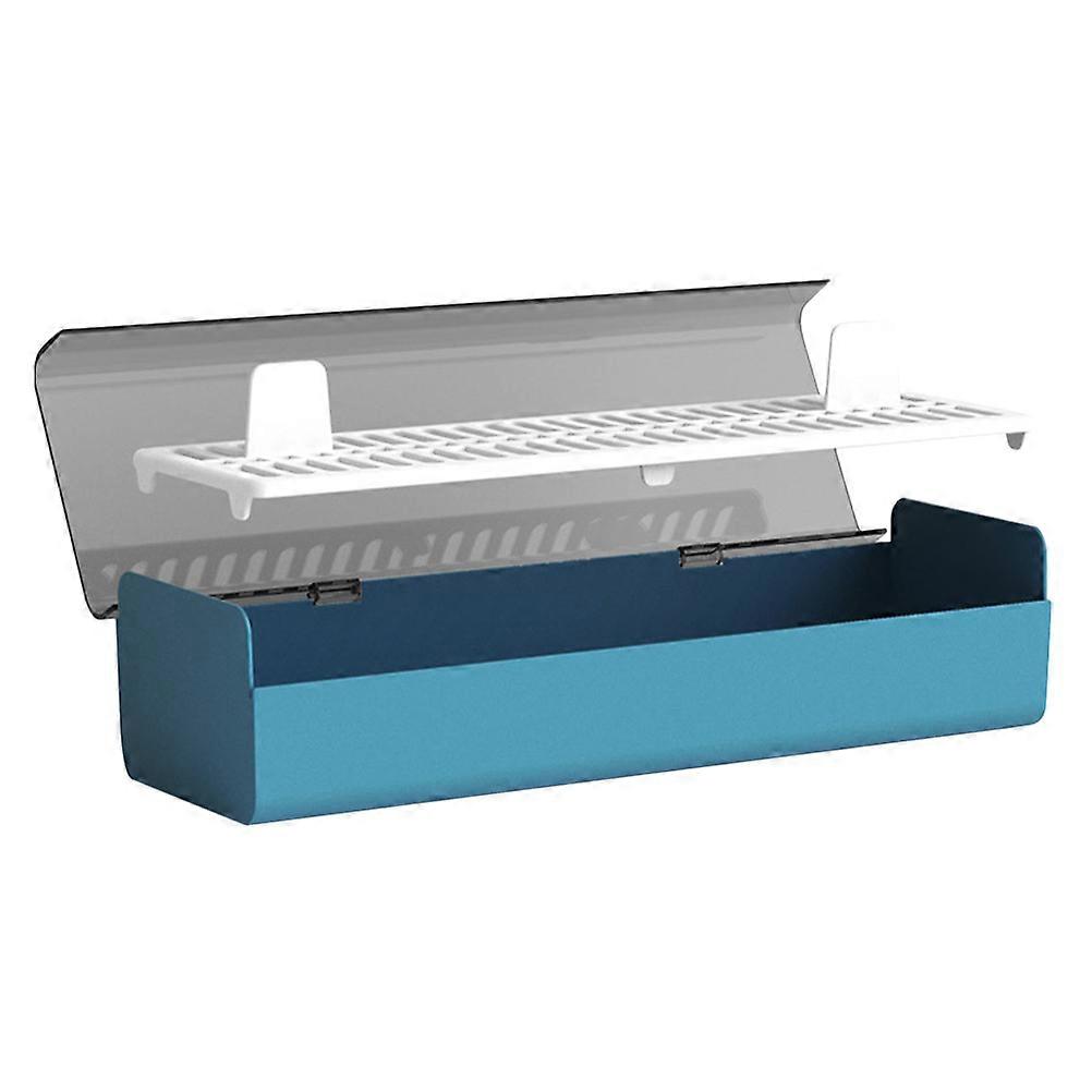 Plastic Chopsticks Case with Drain for Storage Use 3Pcs
