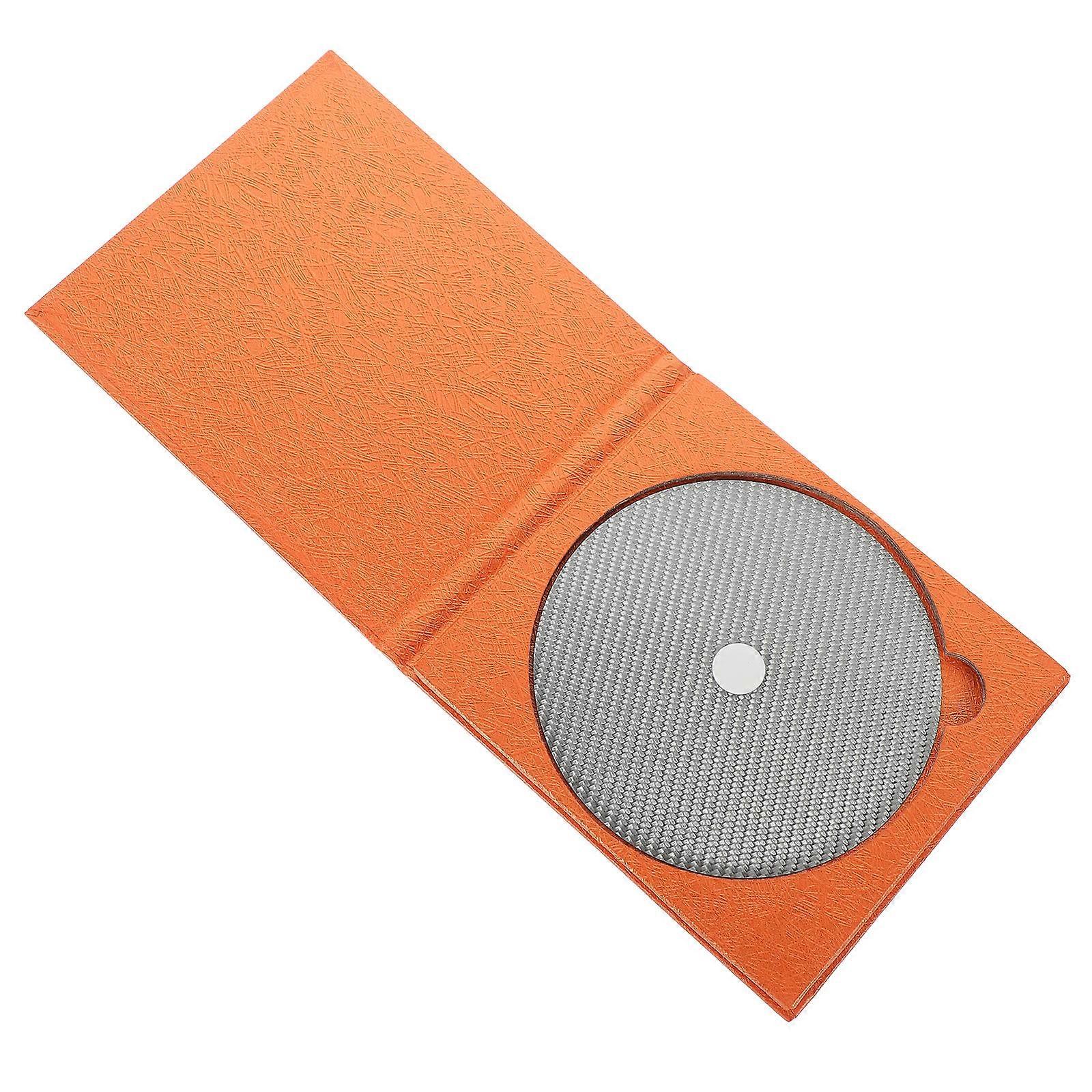 CD Player Tuning Mat Carbon Fiber CD DVD Player Stabilizer 1Set