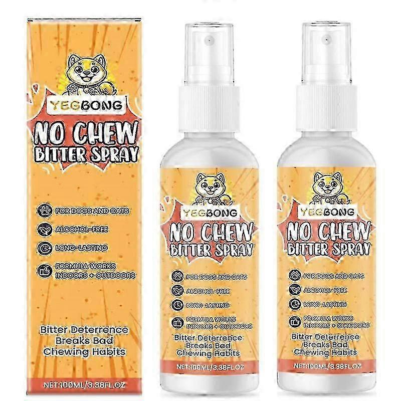 No Chew Spray for Dogs & Cats,Bitter Apple Spray for Dogs to Stop Chewing 2025