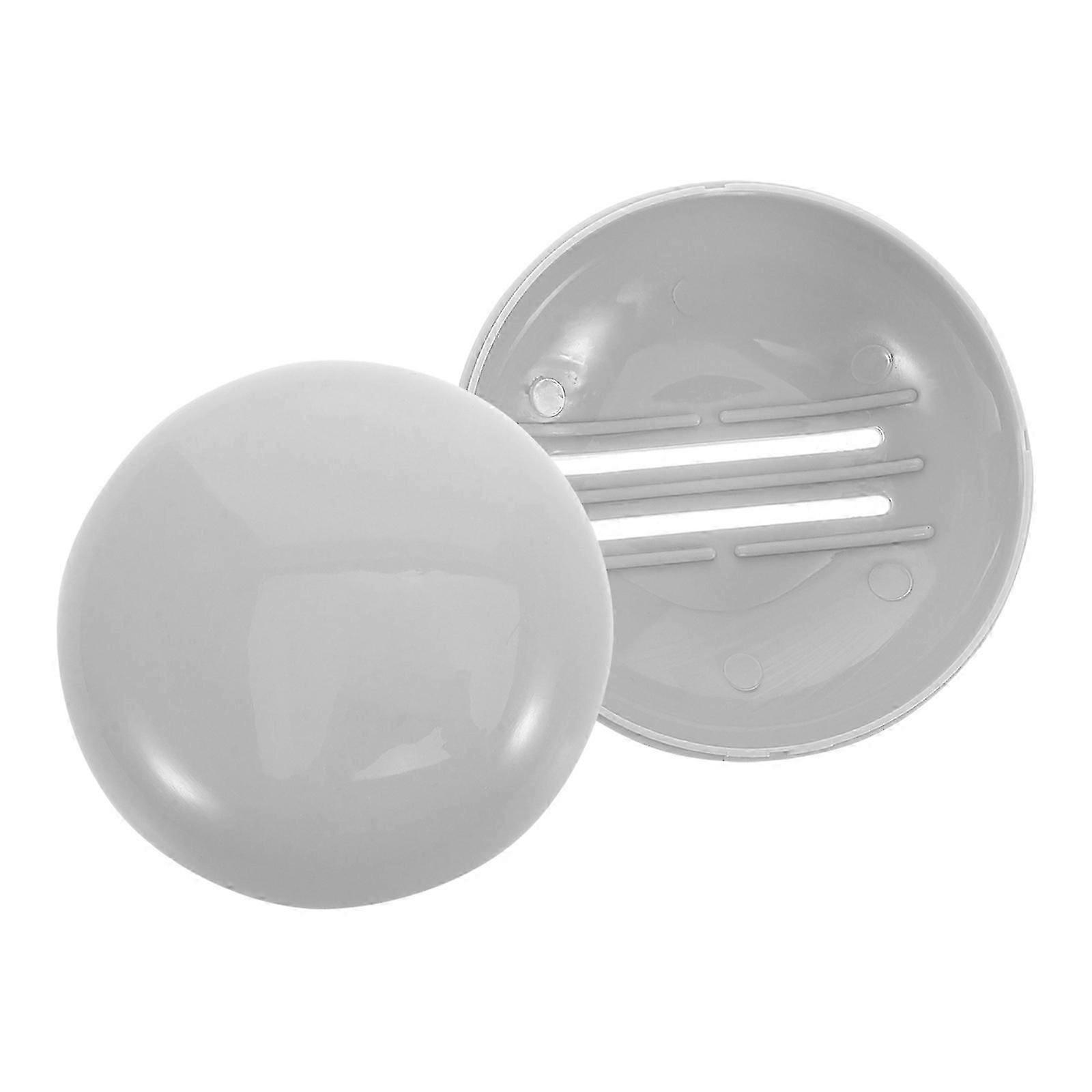 Compact Multi Color Soap Case Container For Travel 9cm Diameter Keeps Soap Dry 1Set
