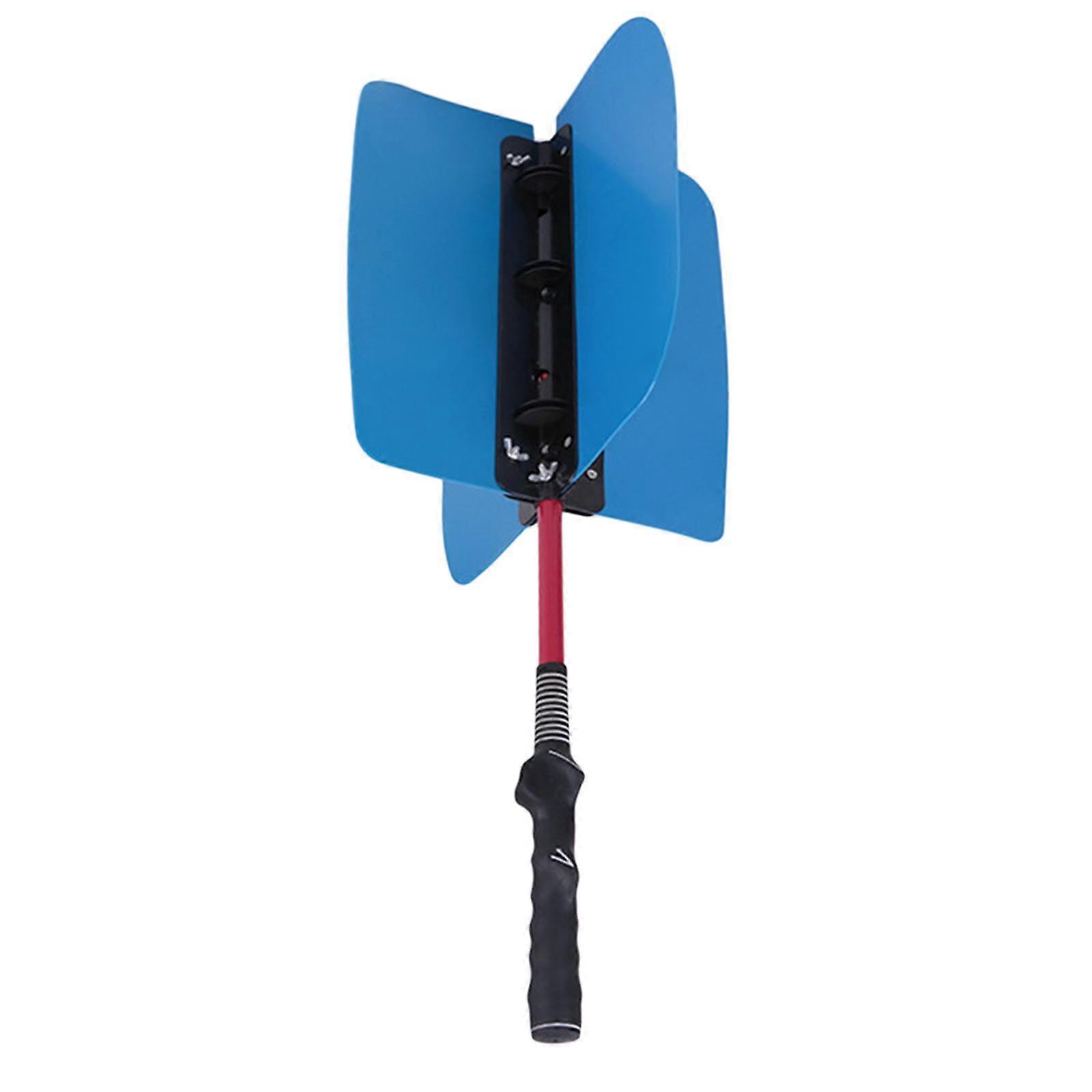 Golf Swing Fan Resistance Trainer Swing-Power Practice Aids Tools Blue