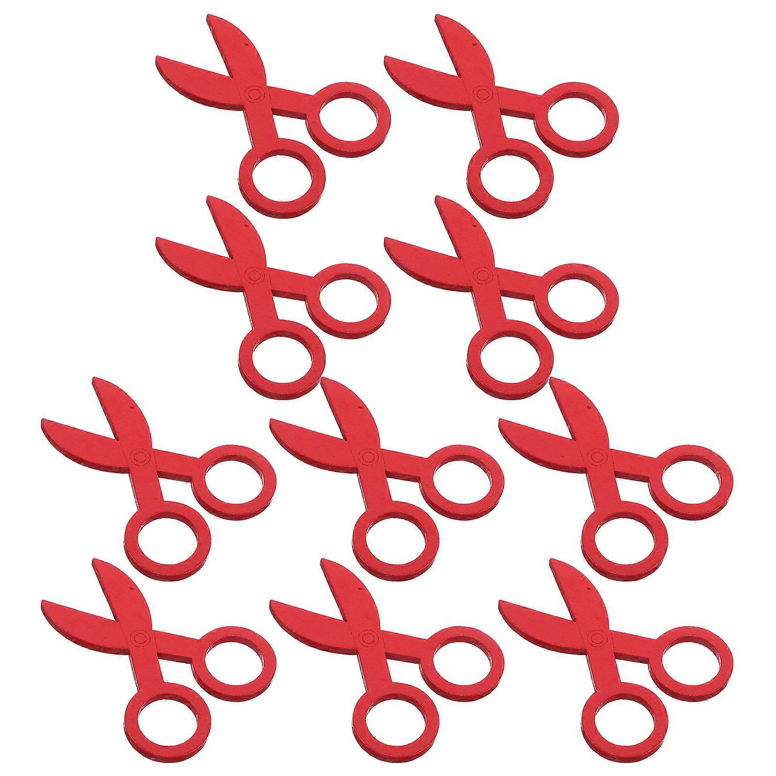Learning Scissors Wooden Scissors for Toddler Training Activities 50Pcs