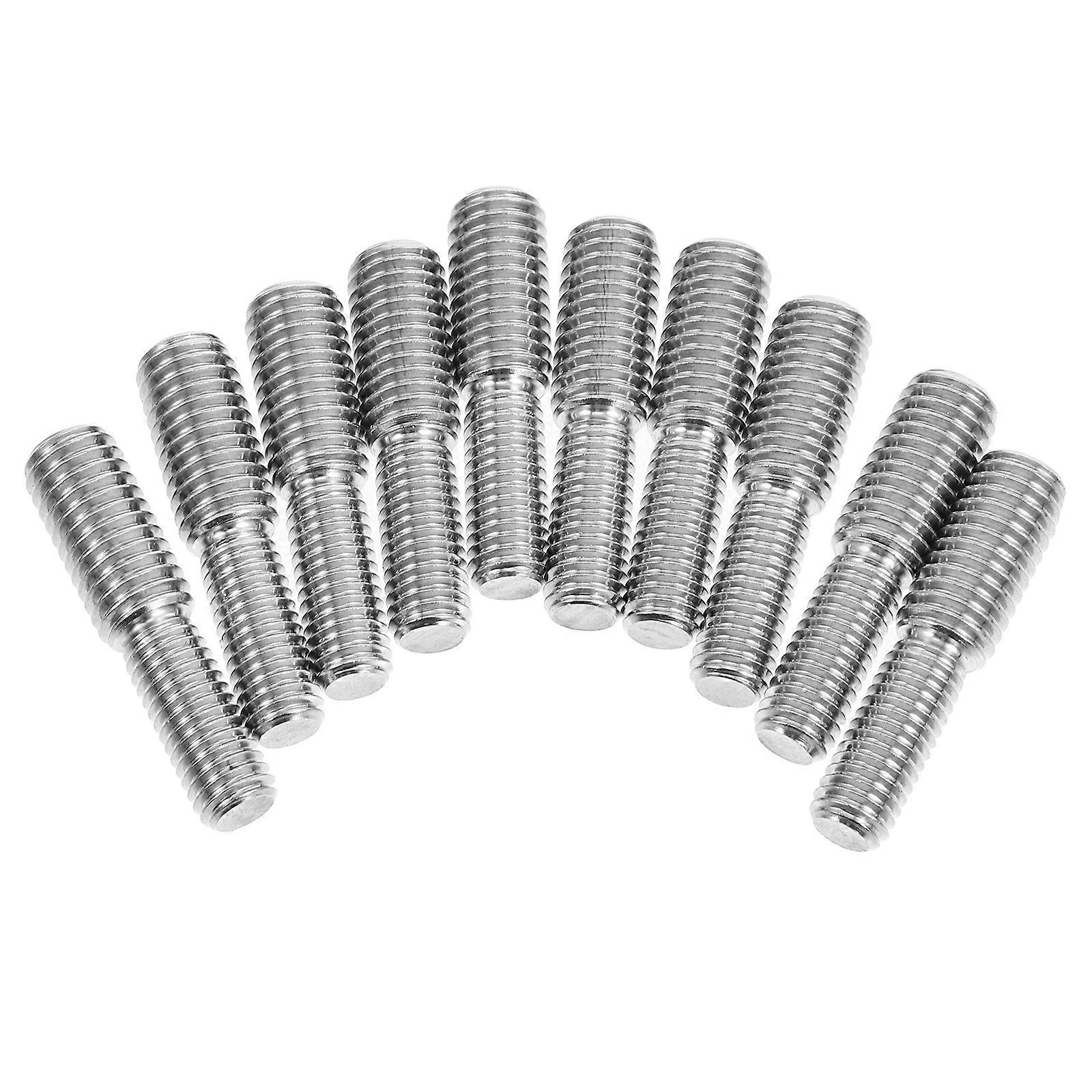 Stainless Steel Reducing Screws Thread Conversion DIY Projects Easy Installation 40 Pcs