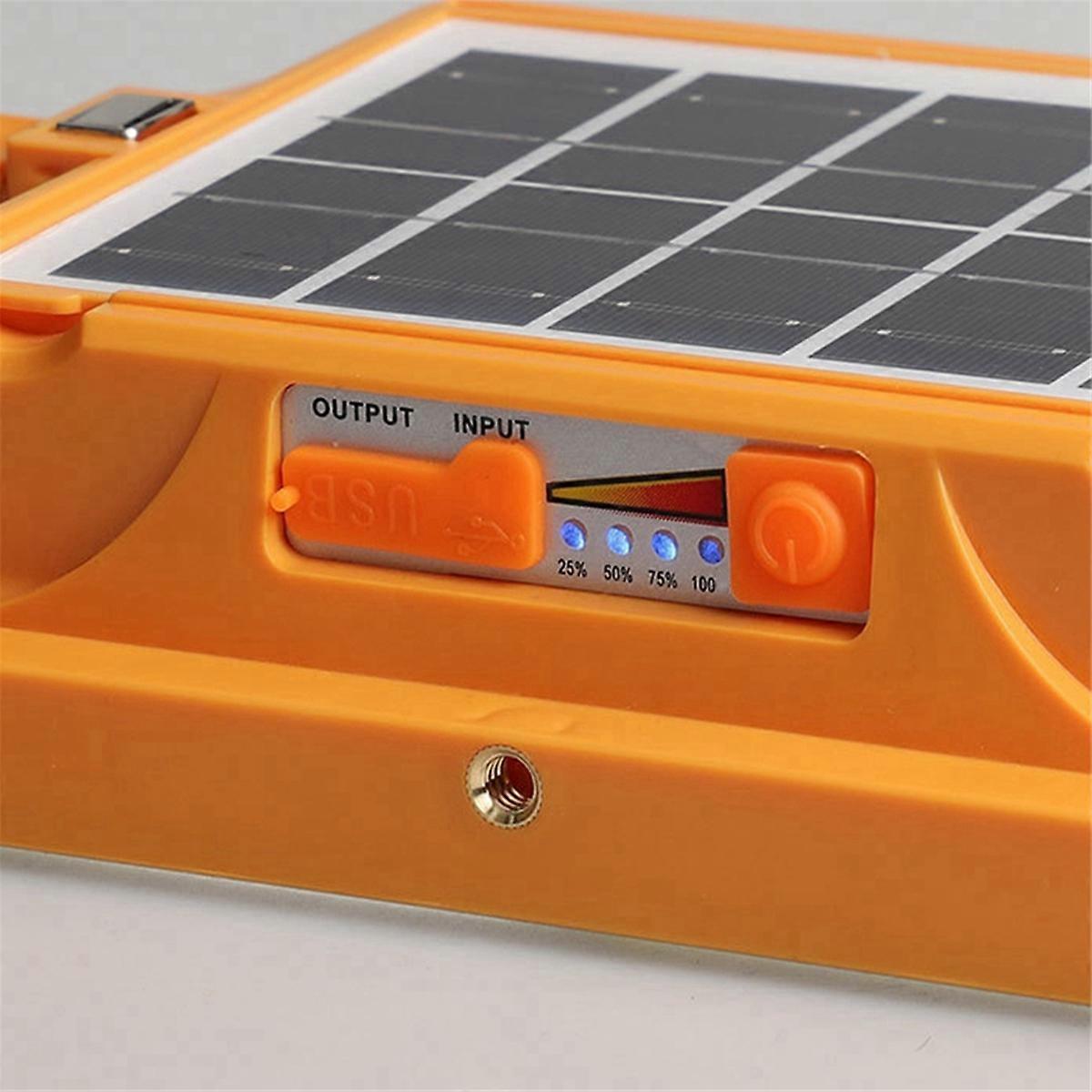 LED Solar FloodLight 6000W Rechargeable Emergency Camping Light 6000W