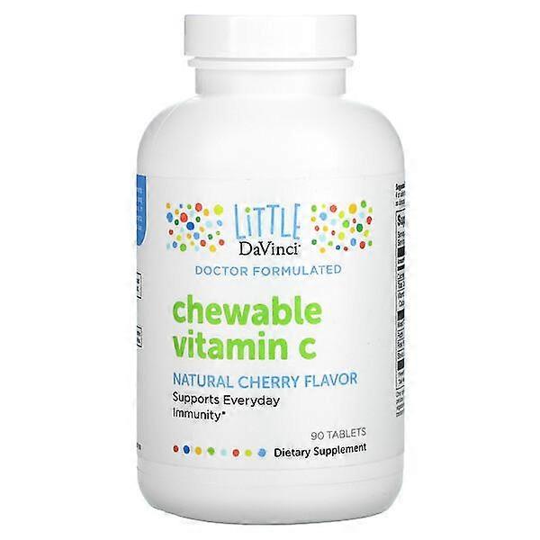 Little DaVinci, Chewable Vitamin C, Natural Cherry, 90 Tablets