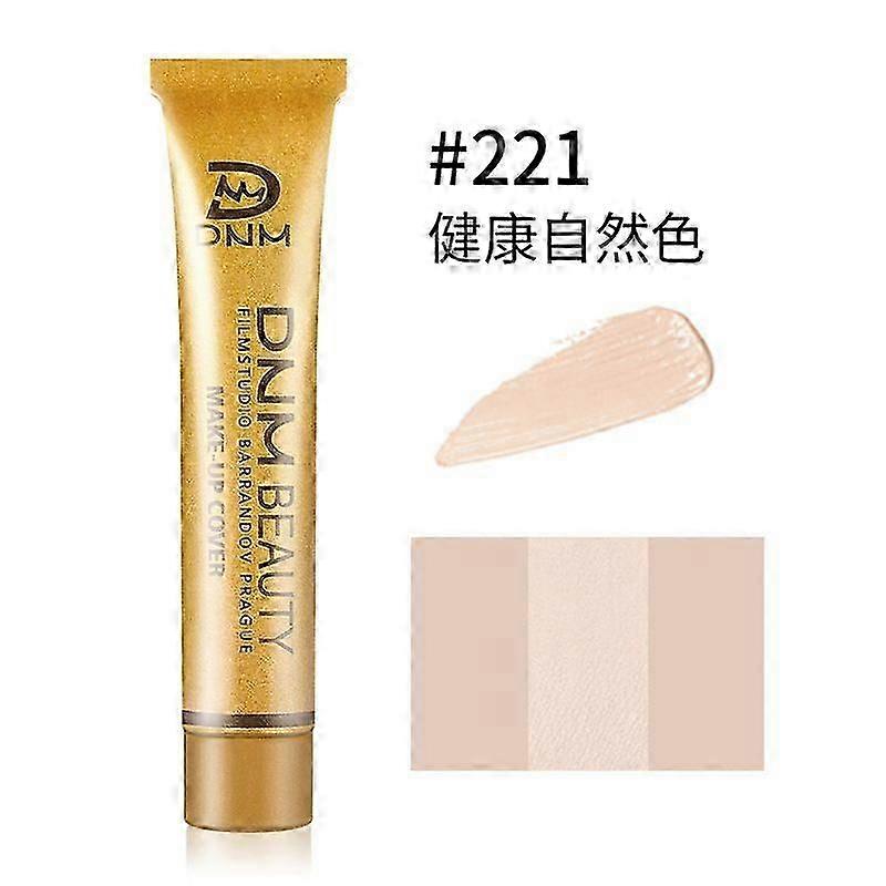 Concealer Foundation Cream, Waterproof, Full Coverage of Dark Circles, Wrinkles, Fine Lines and Blemishes, Suitable for All-day Makeup, Cover Acne Mar