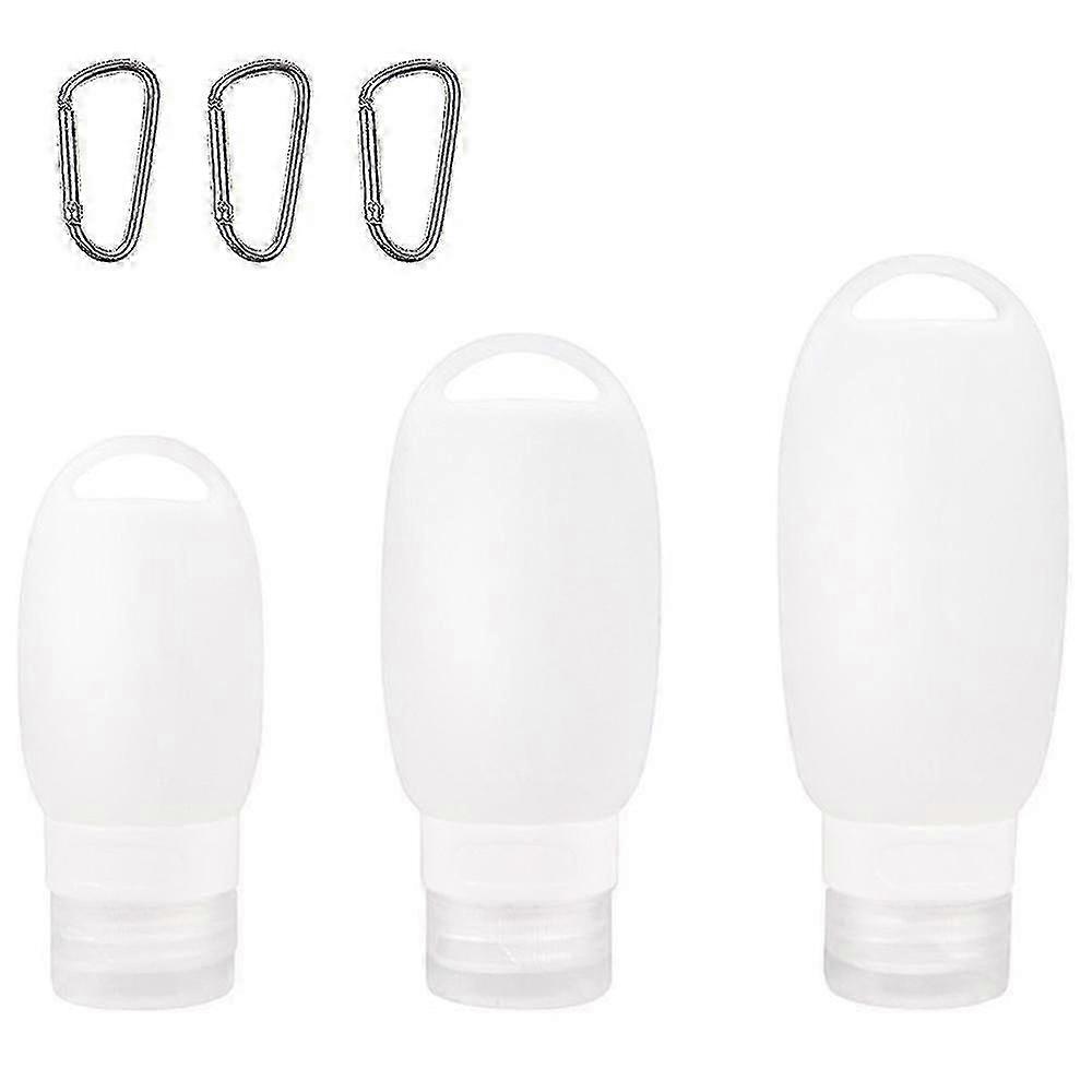 Travel Bottles Containers Set, For Travel Toiletries,shampoo And Conditioner, Set Of 3 25-26