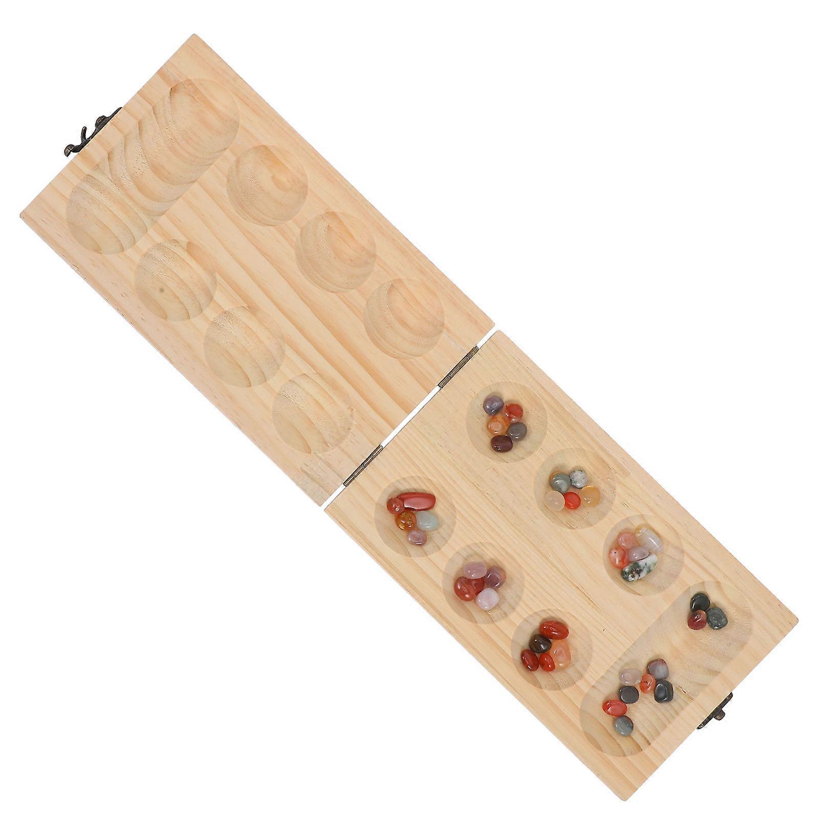 Folding Mancala Board Game Set for Logic Training 3Sets